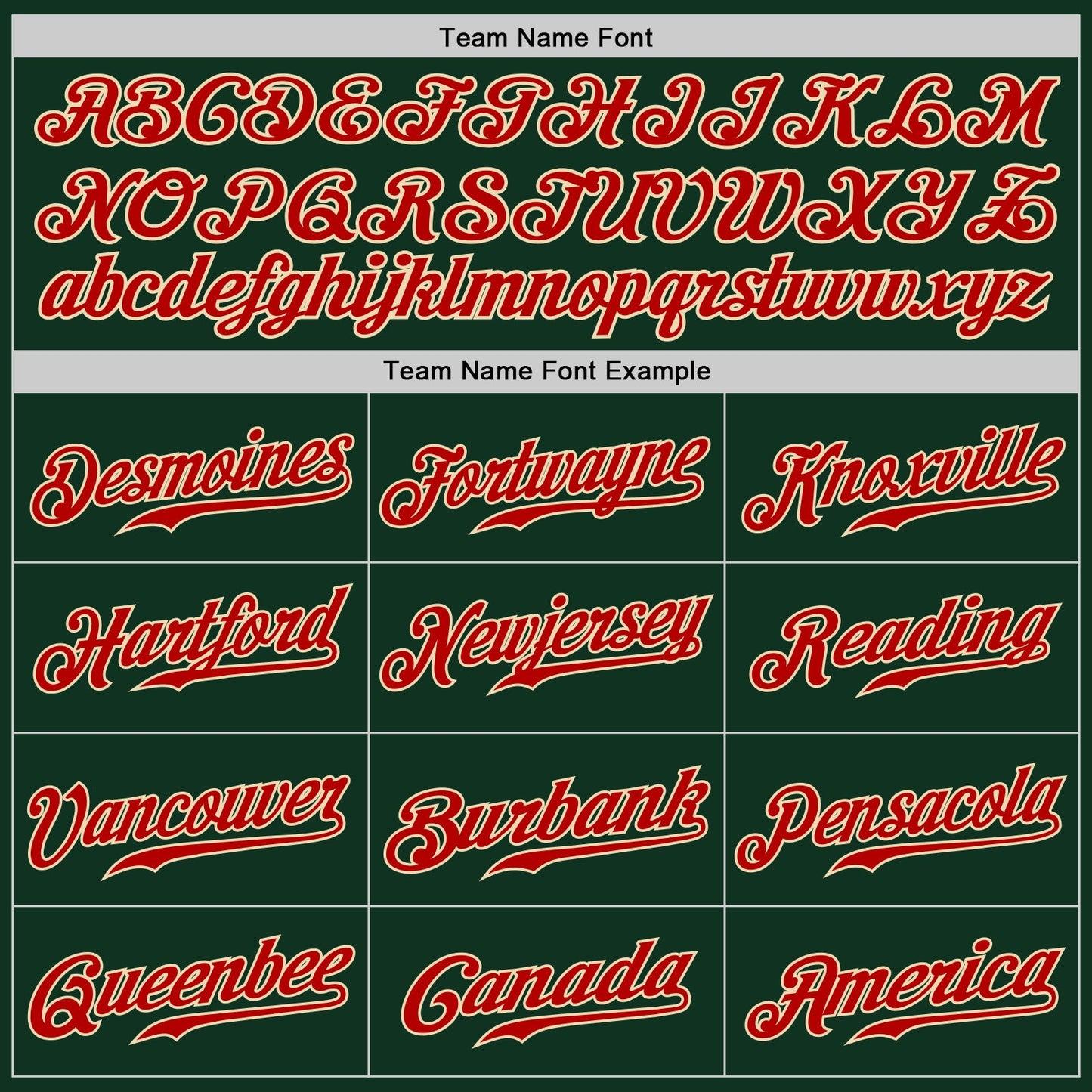 Custom Green Red-Cream Authentic Baseball Jersey view 4