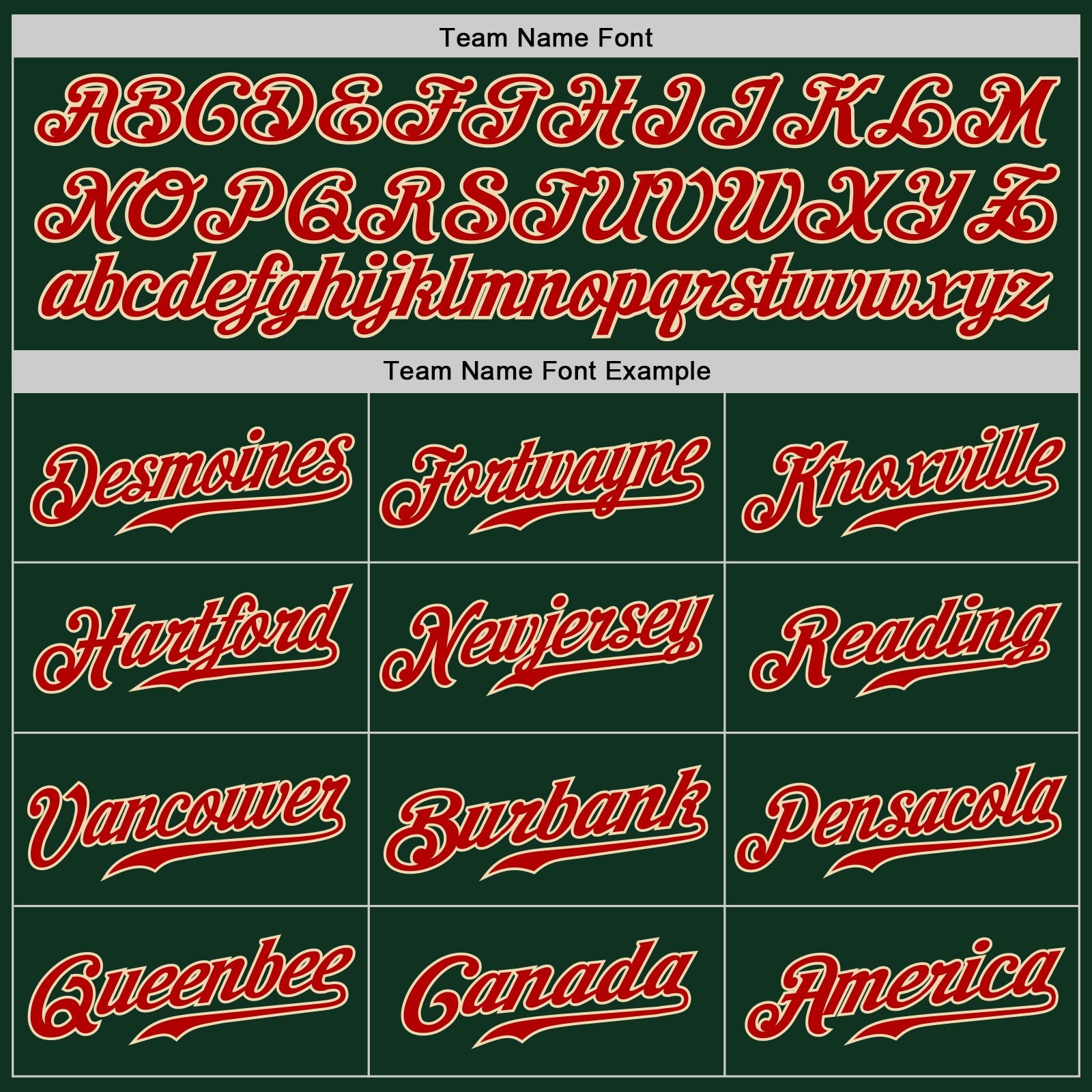 Custom Green Red-Cream Authentic Baseball Jersey view 4