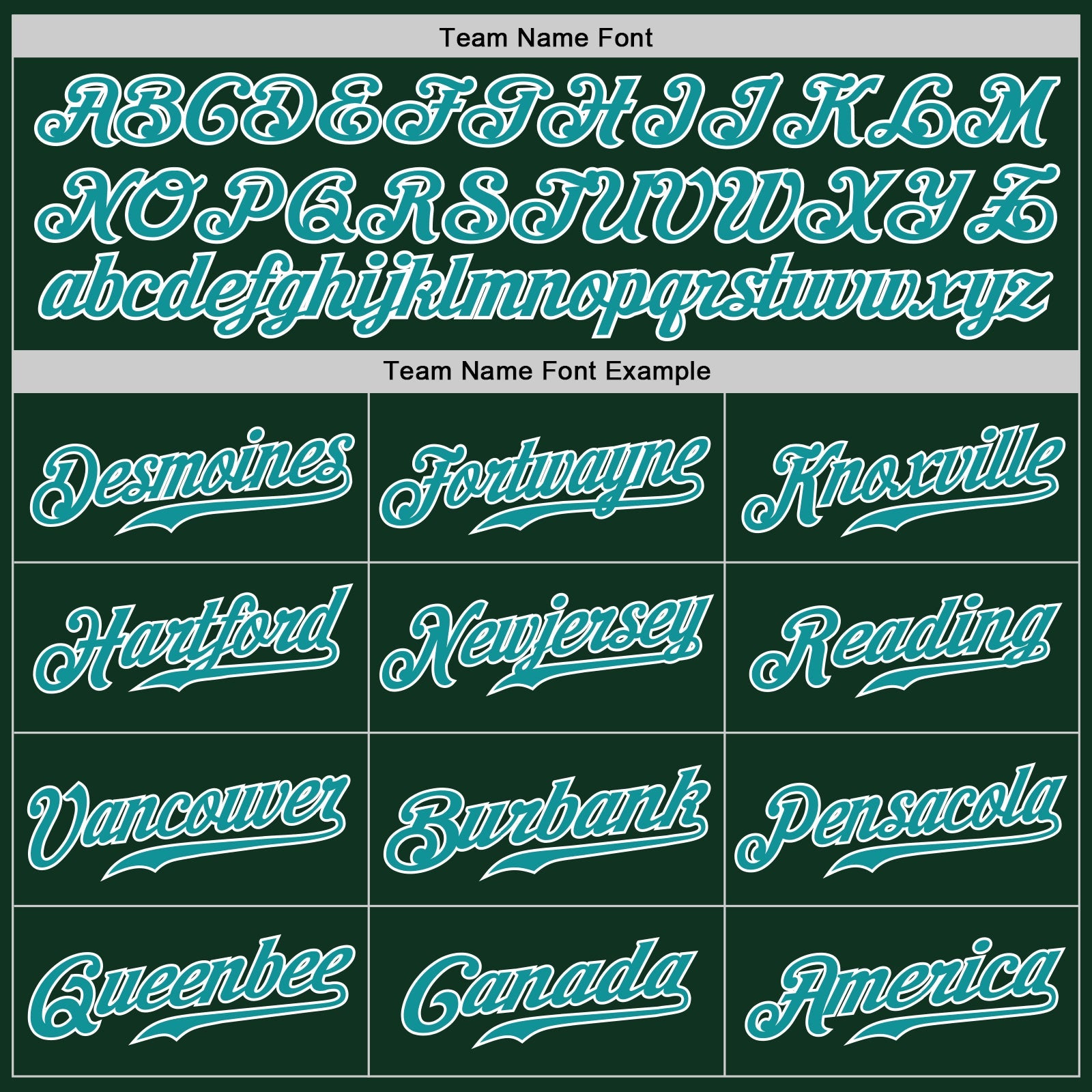 Custom Green Teal-White Authentic Baseball Jersey view 4