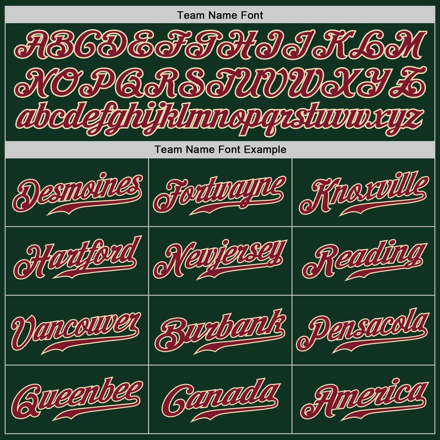 Custom Green Crimson-City Cream Authentic Baseball Jersey view 4