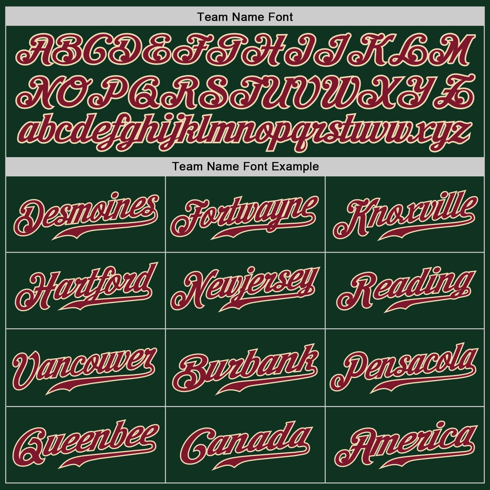 Custom Green Crimson-City Cream Authentic Baseball Jersey view 4