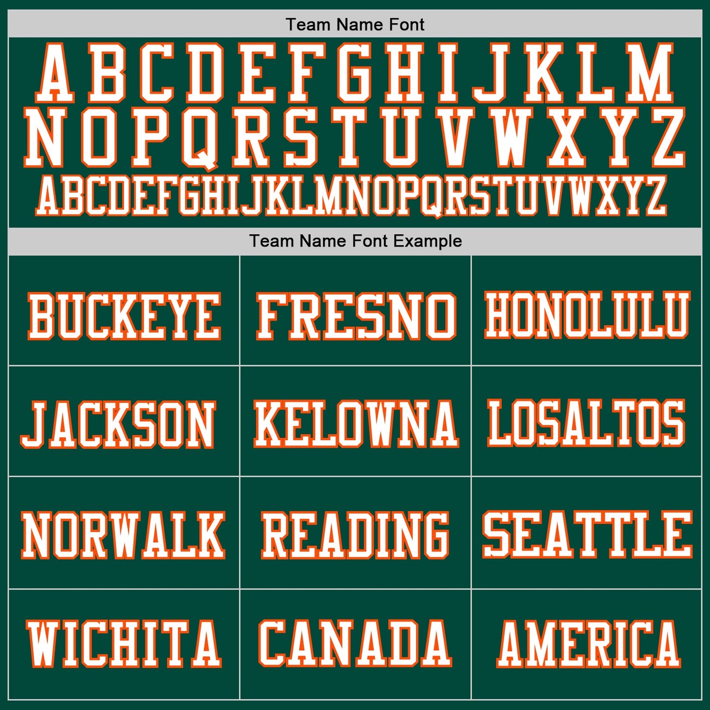 Custom Green Orange-White Mesh Authentic Football Jersey view 3