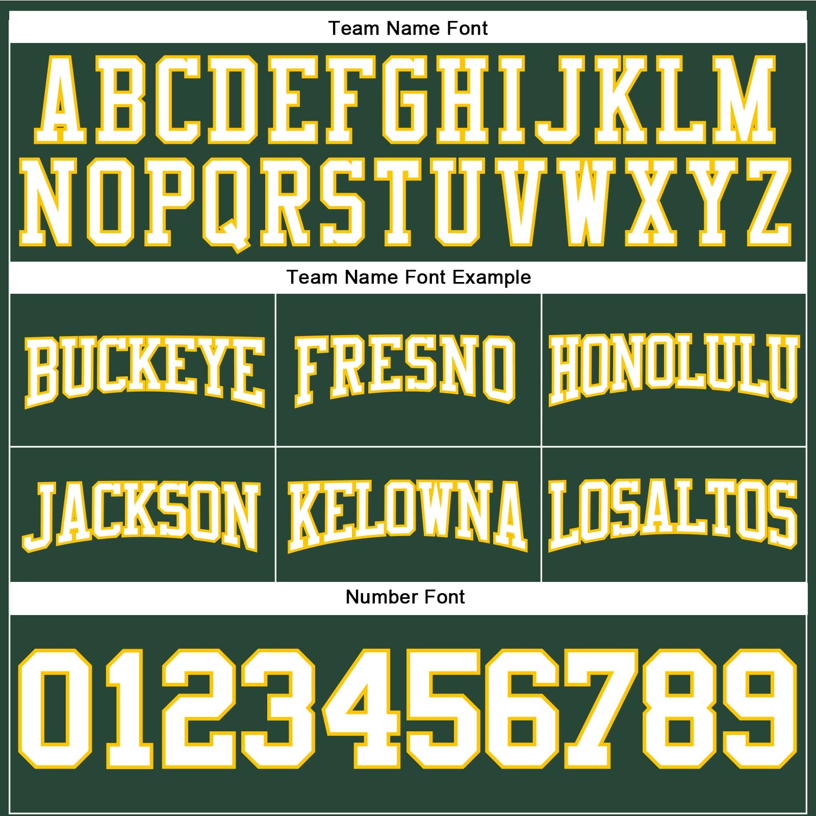 Custom Stitched Green White-Gold Football Pullover Sweatshirt Hoodie view 3
