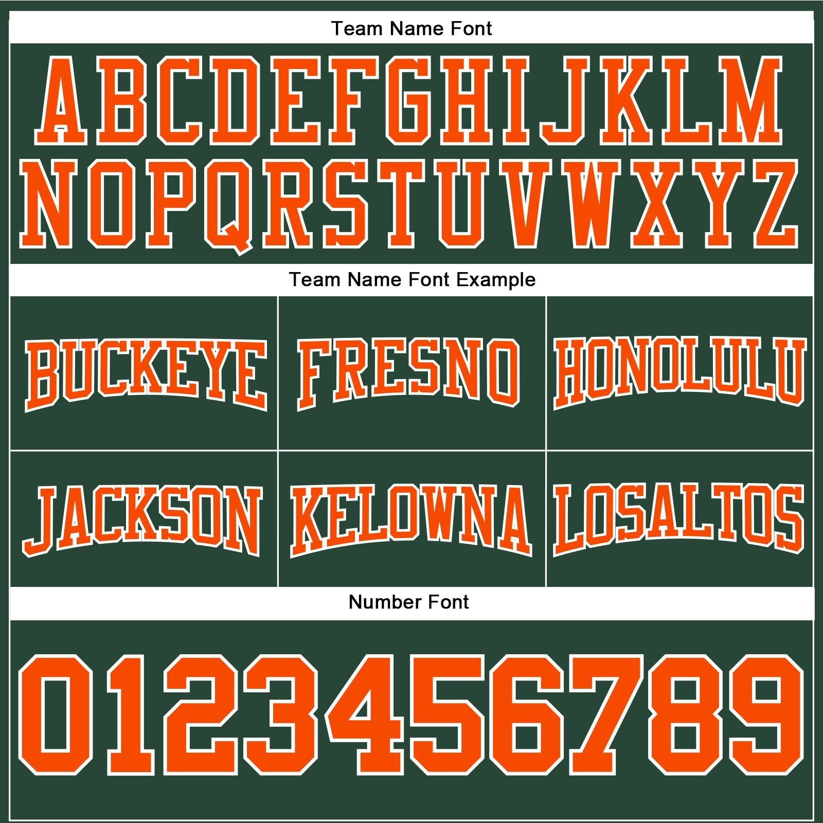 Custom Stitched Green Orange-White Football Pullover Sweatshirt Hoodie view 3