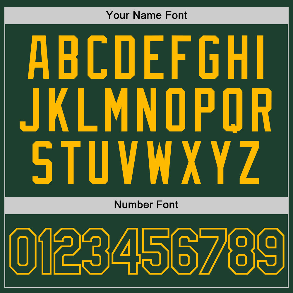 Custom Green Green-Gold Performance T-Shirt view 4