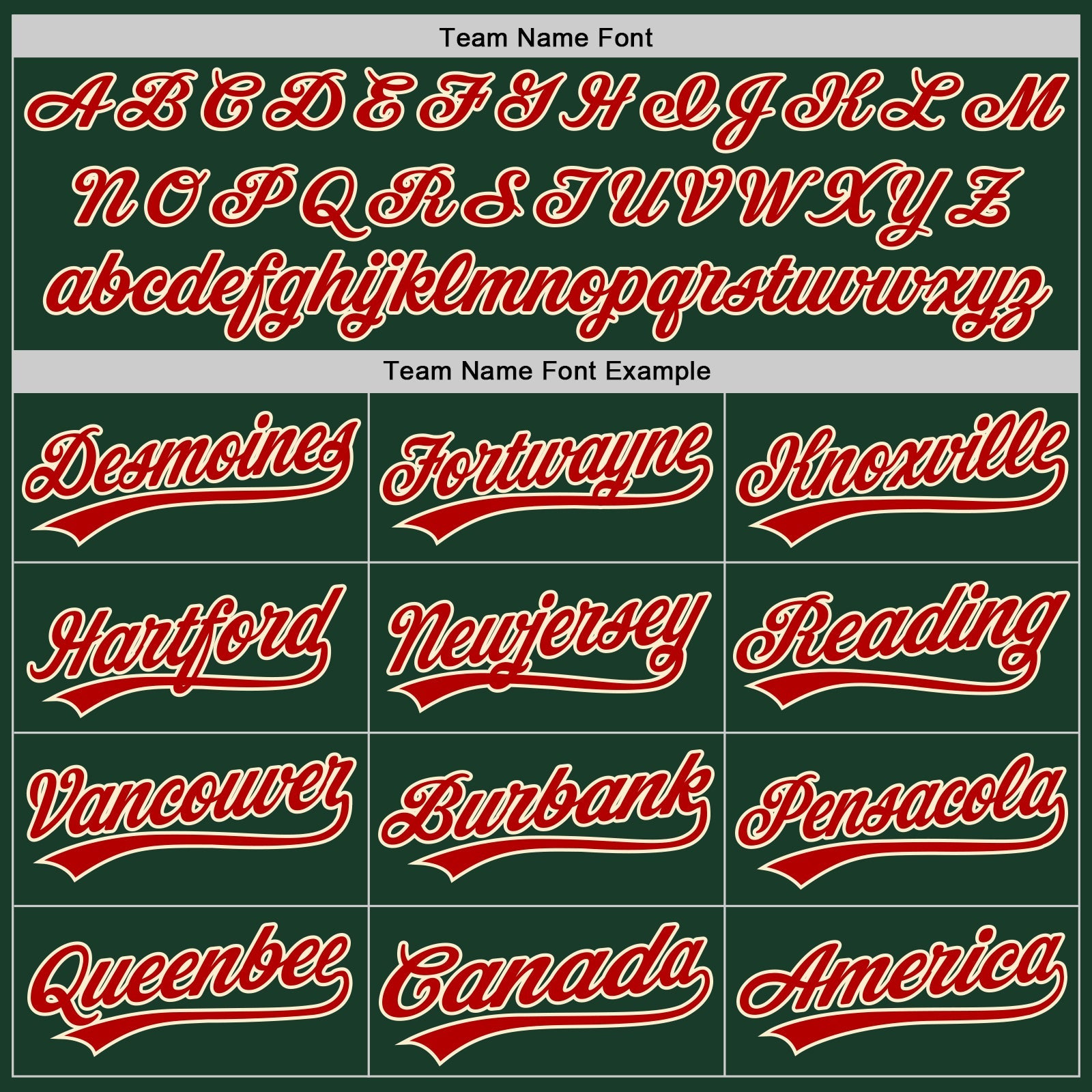 Custom Green Red-Cream Authentic Baseball Jersey view 4