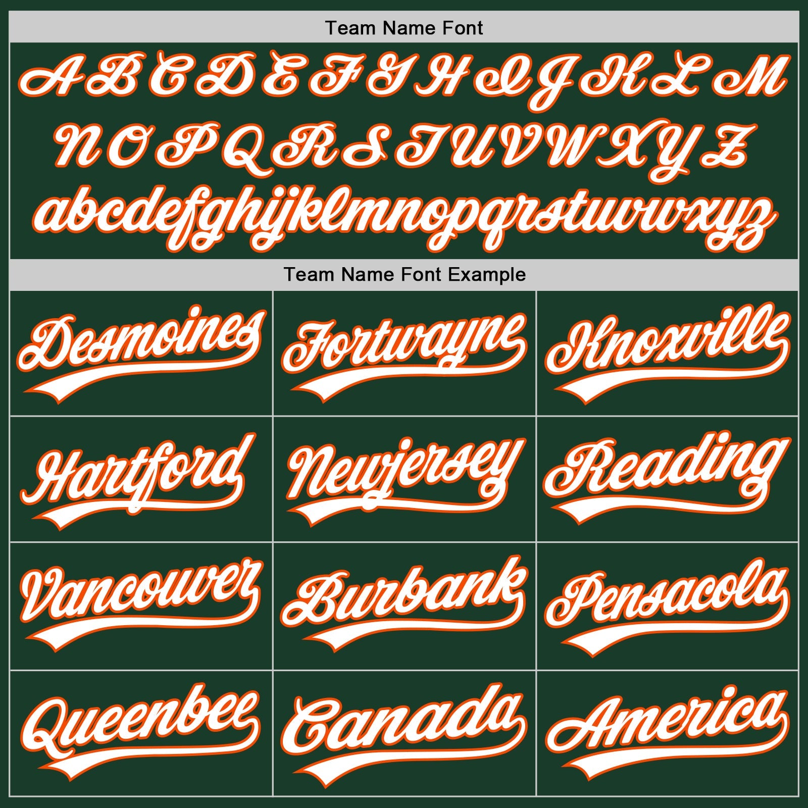 Custom Green White-Orange Authentic Baseball Jersey view 4