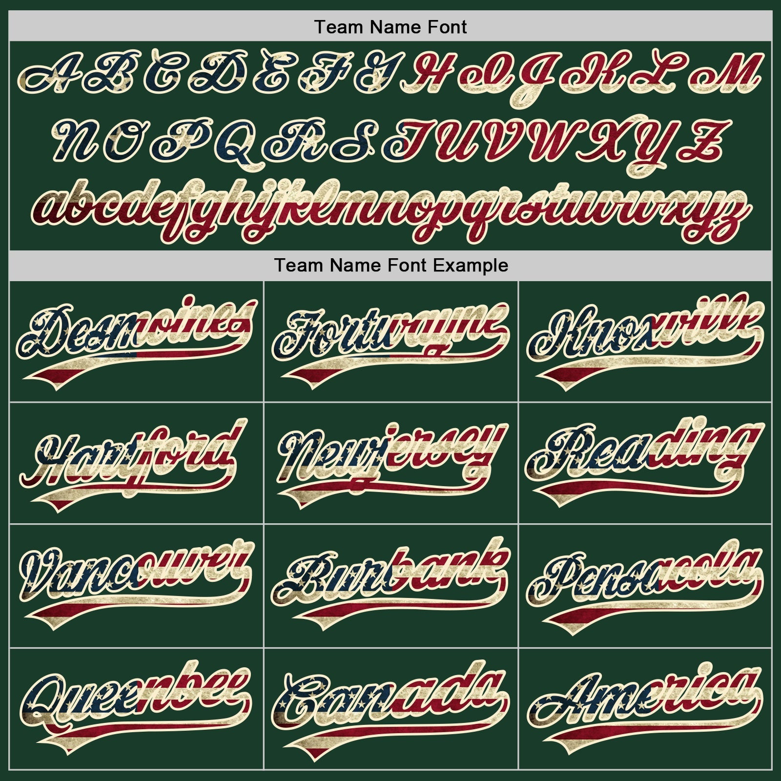 Custom Green Vintage USA Flag-Cream Authentic Baseball Jersey view 5