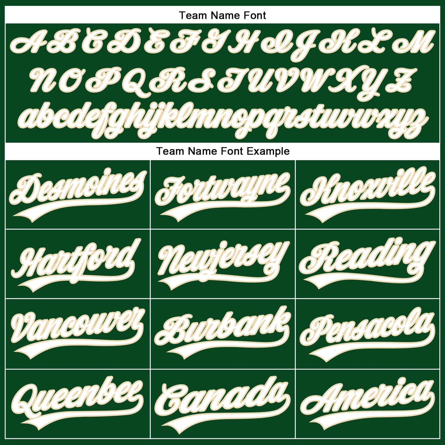 Custom Green White Pinstripe City Cream Authentic Baseball Jersey view 4