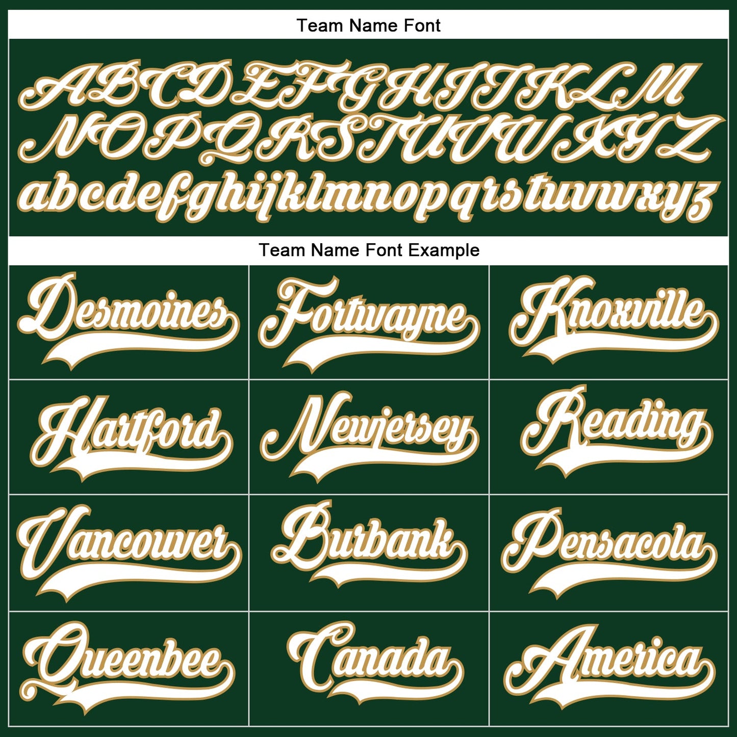 Custom Green White-Old Gold Hockey Lace Neck Jersey view 4