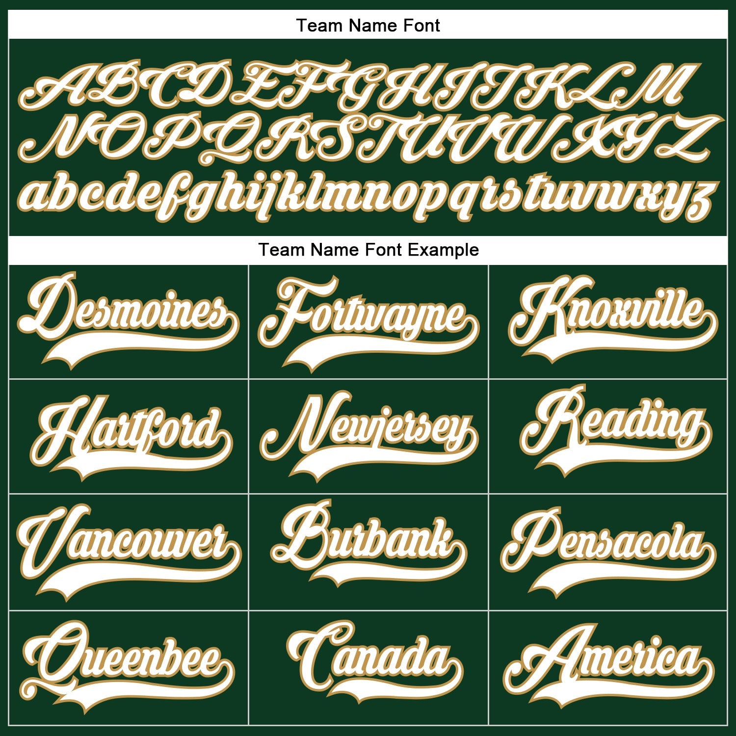 Custom Green White-Old Gold Hockey Lace Neck Jersey view 4
