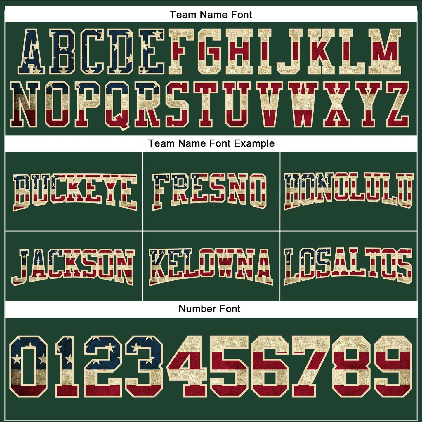 Custom Stitched Green Vintage USA Flag City Cream-Black Football Pullover Sweatshirt Hoodie view 3