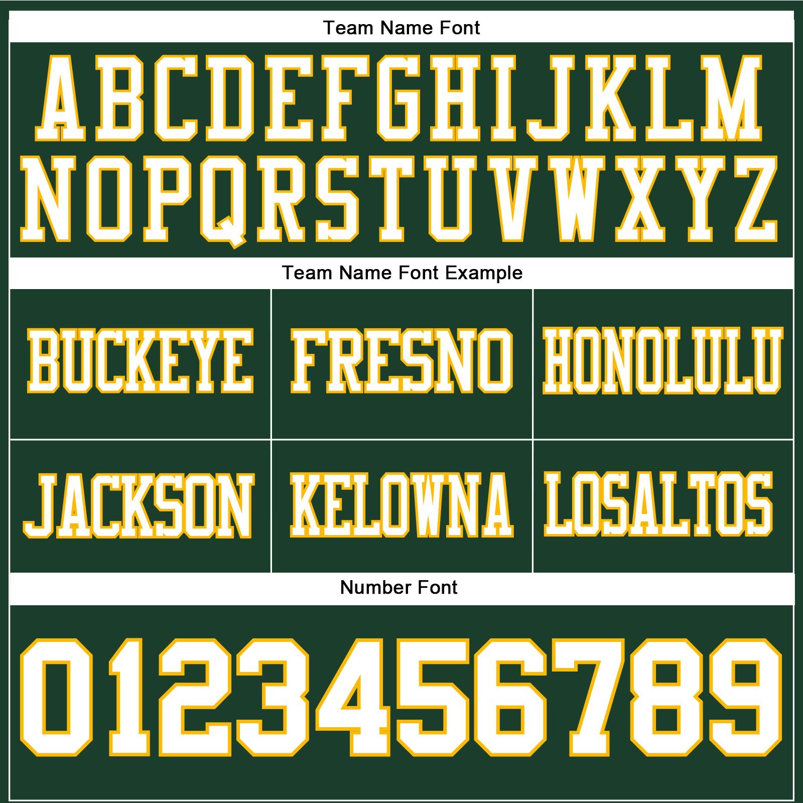 Custom Green White-Gold Authentic Football Jersey view 4