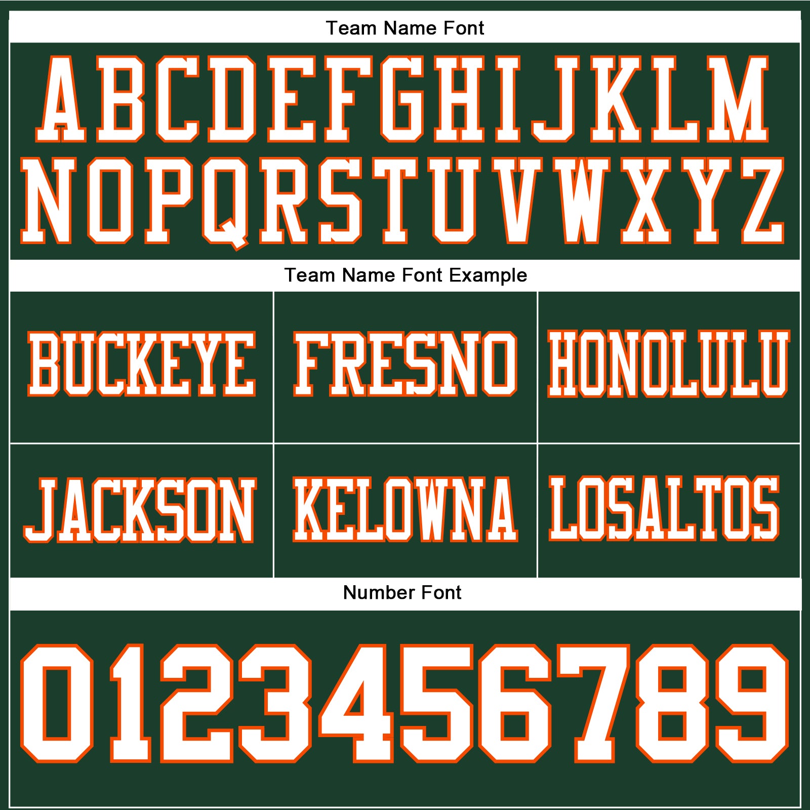 Custom Green White-Orange Authentic Football Jersey view 3