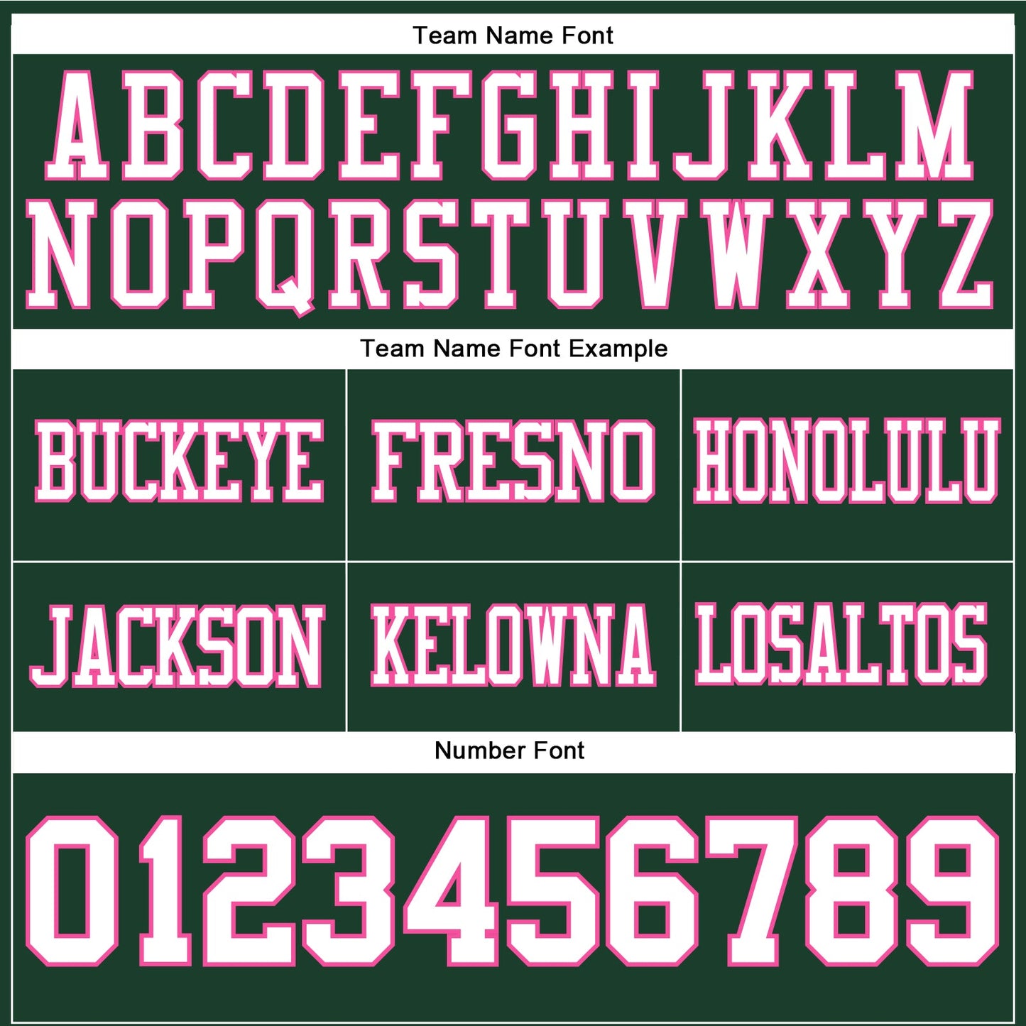 Custom Green White-Pink Authentic Football Jersey view 3
