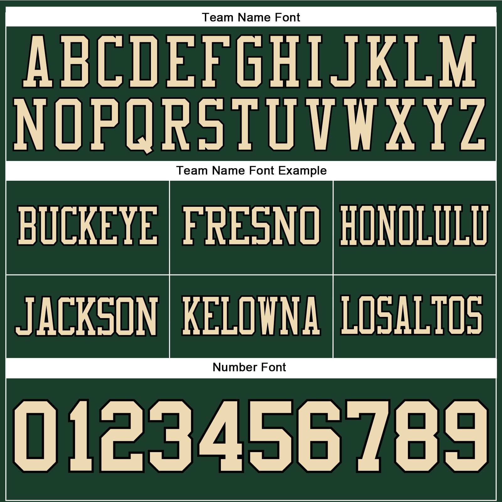 Custom Green City Cream-Black Authentic Football Jersey view 3