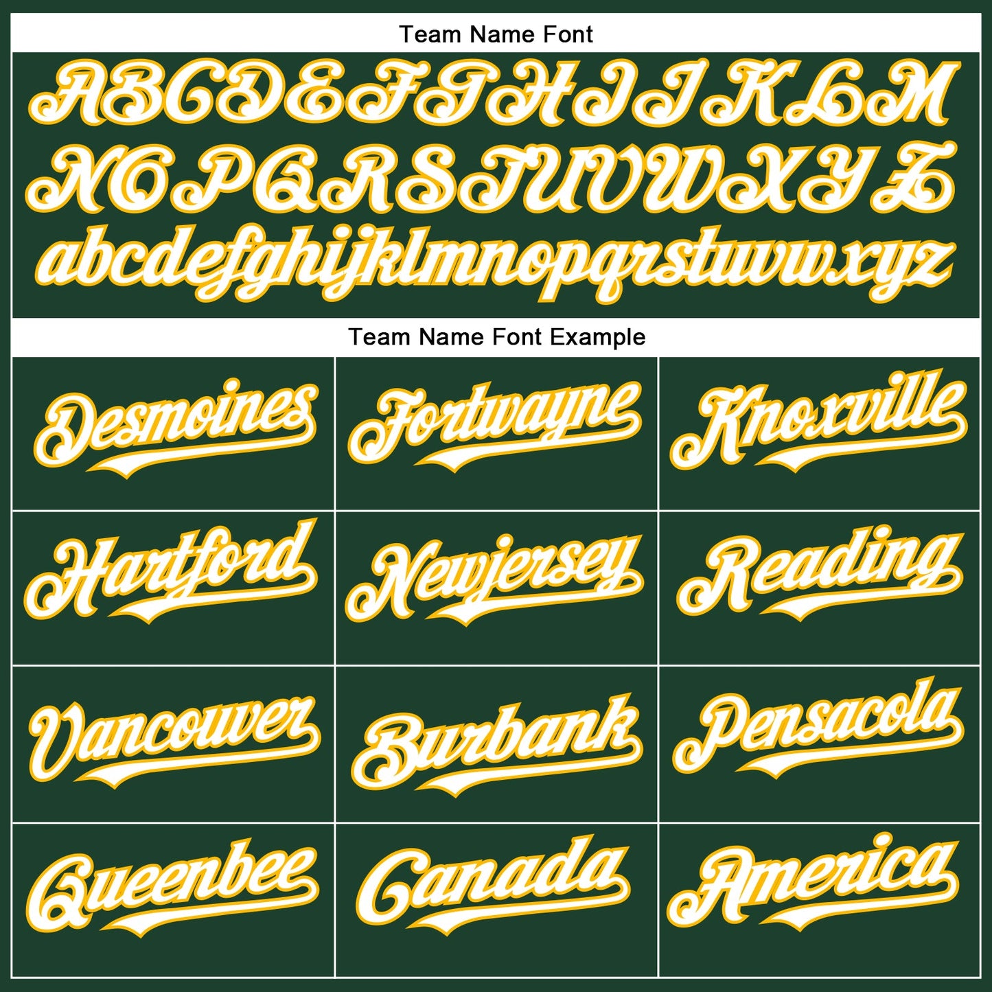 Custom Green White-Gold Authentic Baseball Jersey view 4