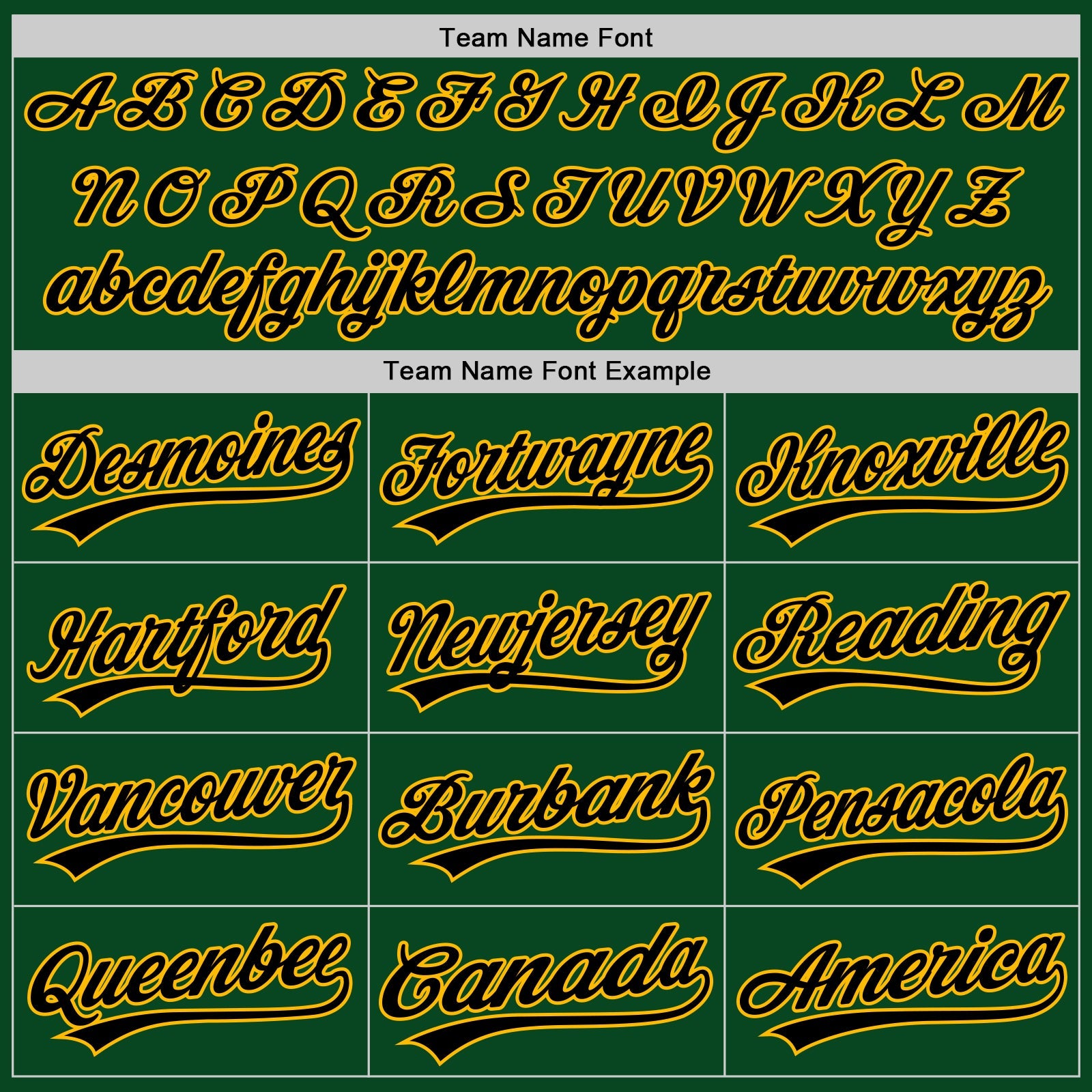 Custom Green Gold-Black Authentic Throwback Baseball Jersey view 4