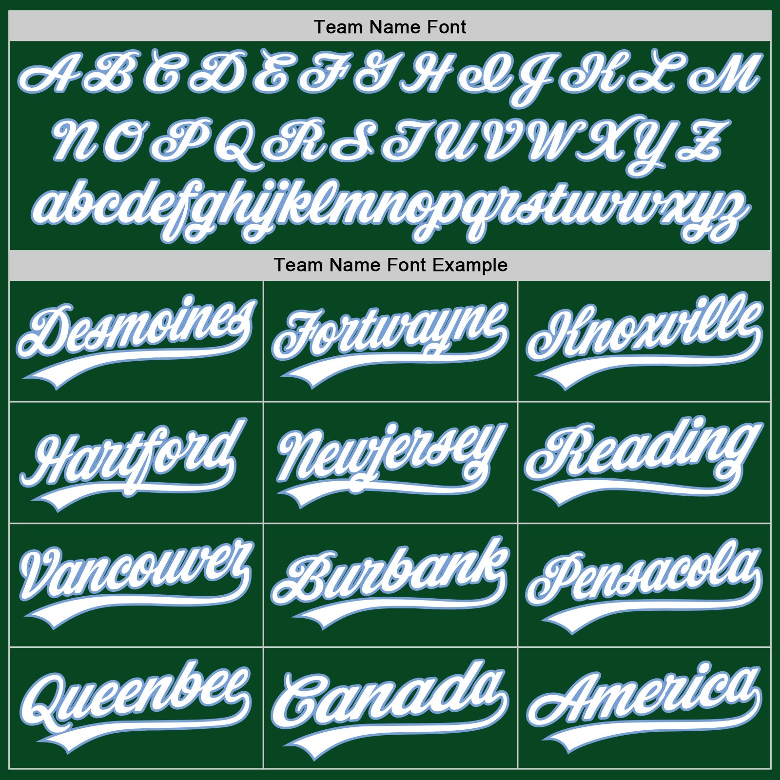 Custom Green White-Light Blue Authentic Throwback Baseball Jersey view 4