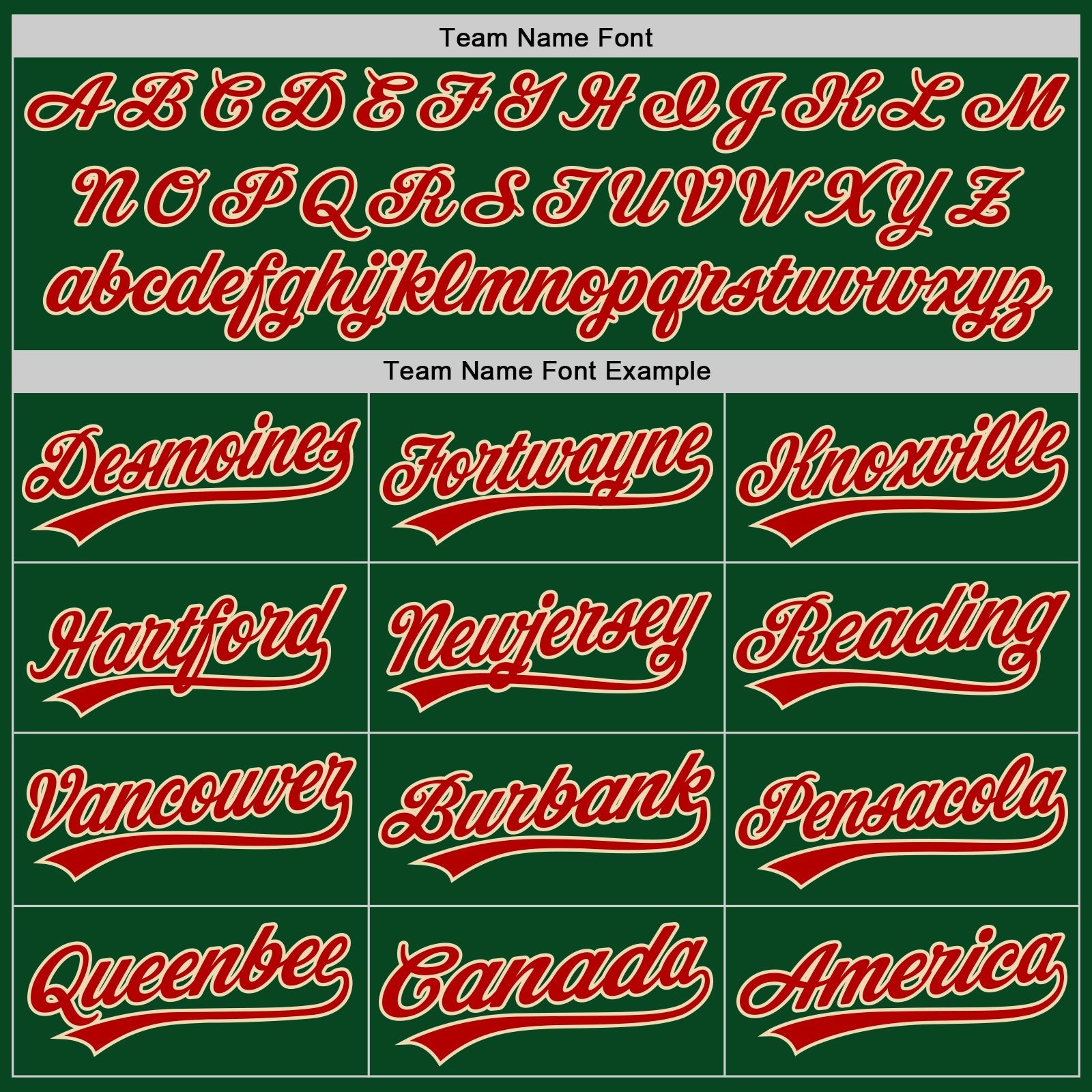 Custom Green Red-Cream Authentic Throwback Baseball Jersey view 4