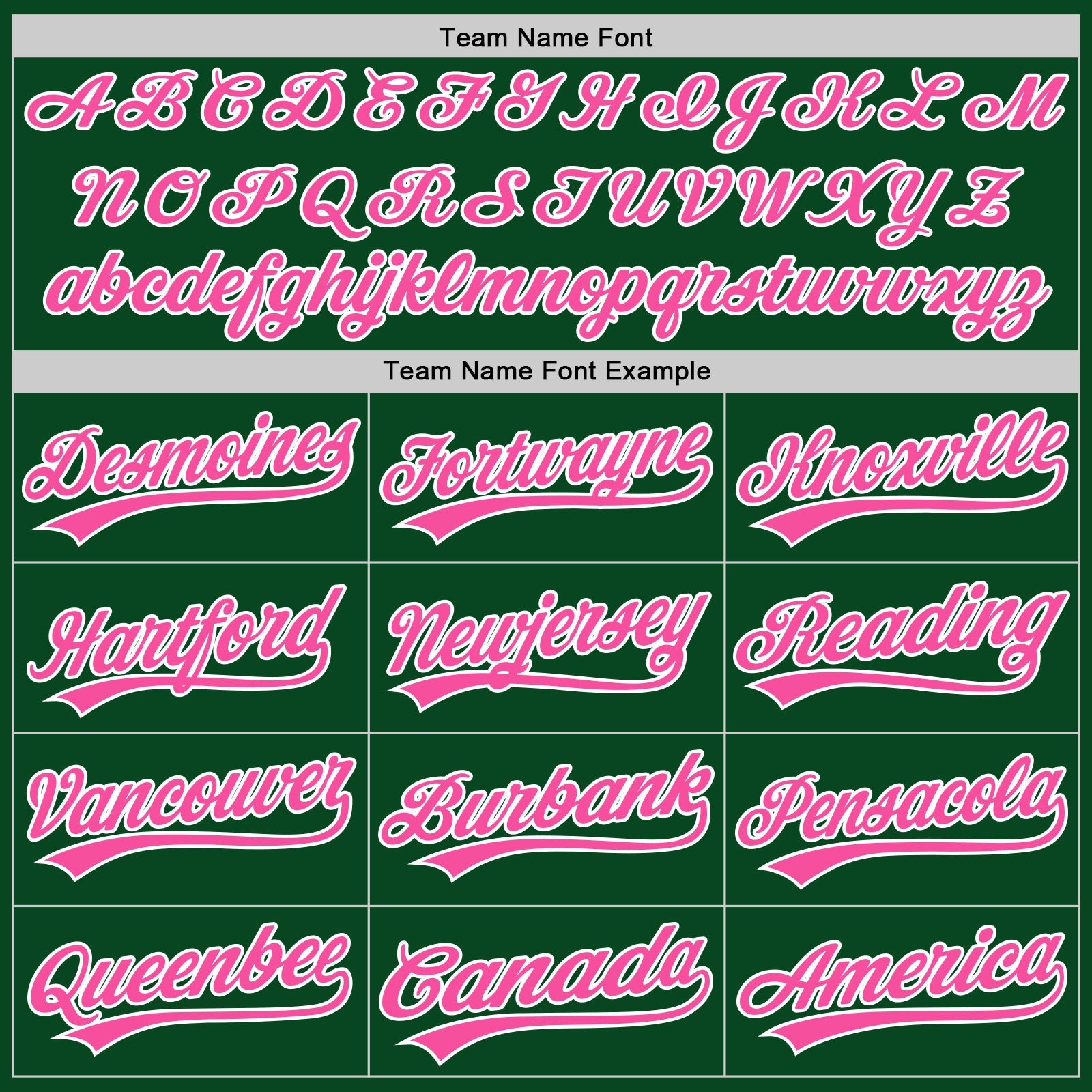 Custom Green Pink-White Authentic Throwback Baseball Jersey view 4