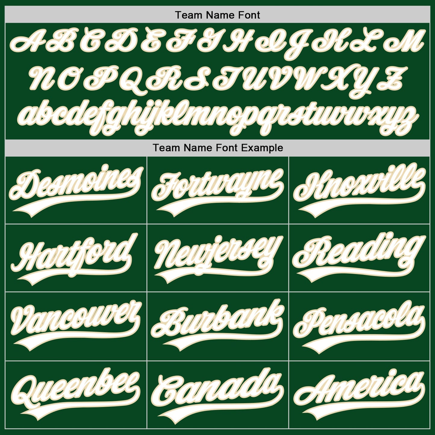 Custom Green White-Cream Authentic Throwback Baseball Jersey view 4