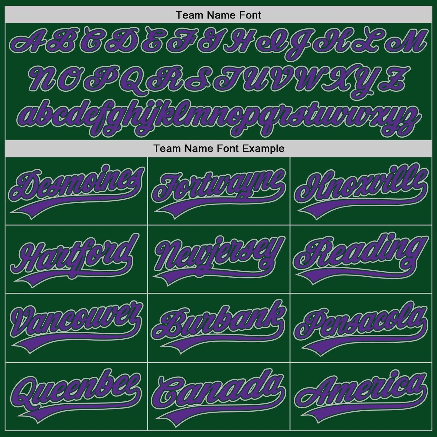 Custom Green Purple-Gray Authentic Throwback Baseball Jersey view 4