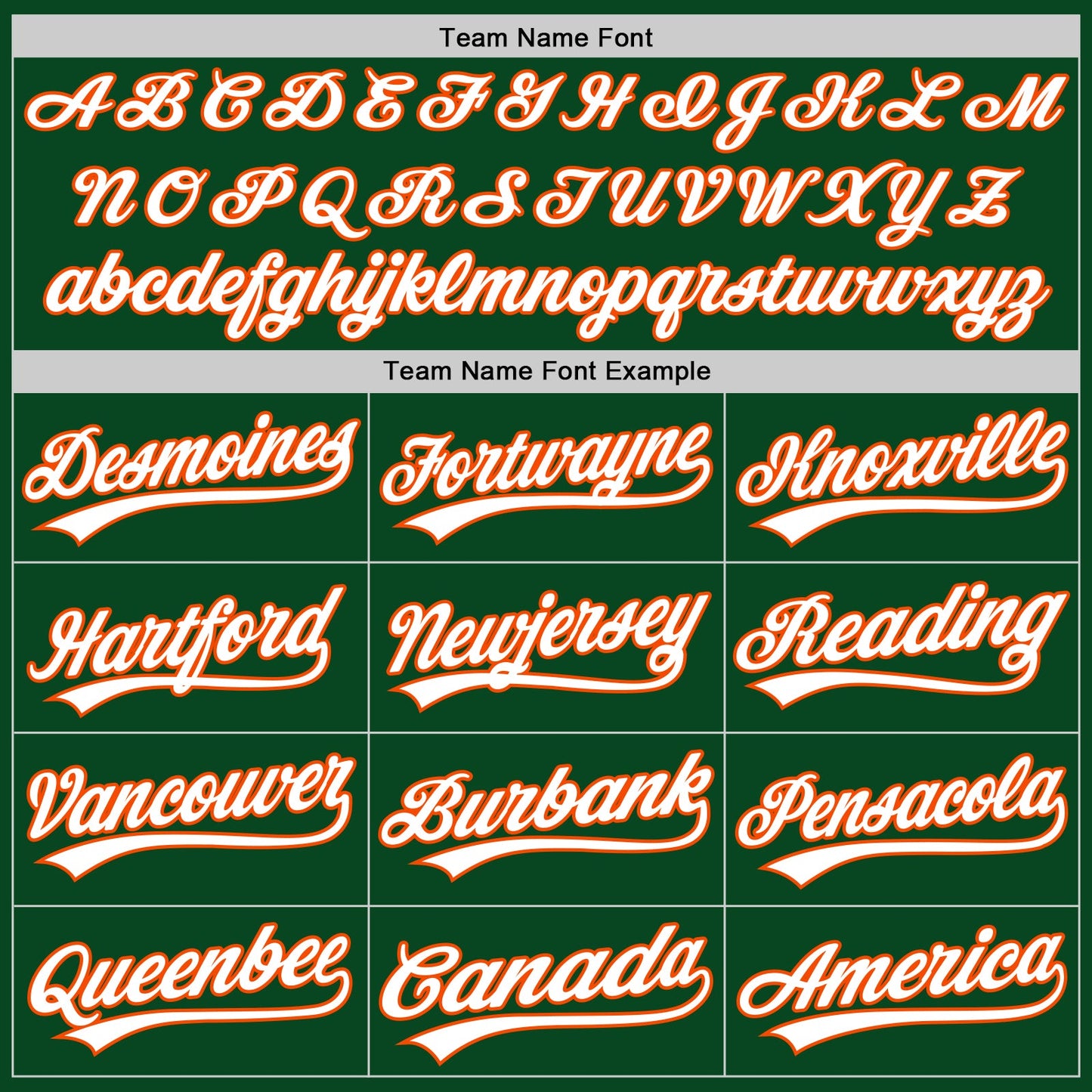 Custom Green White-Orange Authentic Throwback Baseball Jersey view 4