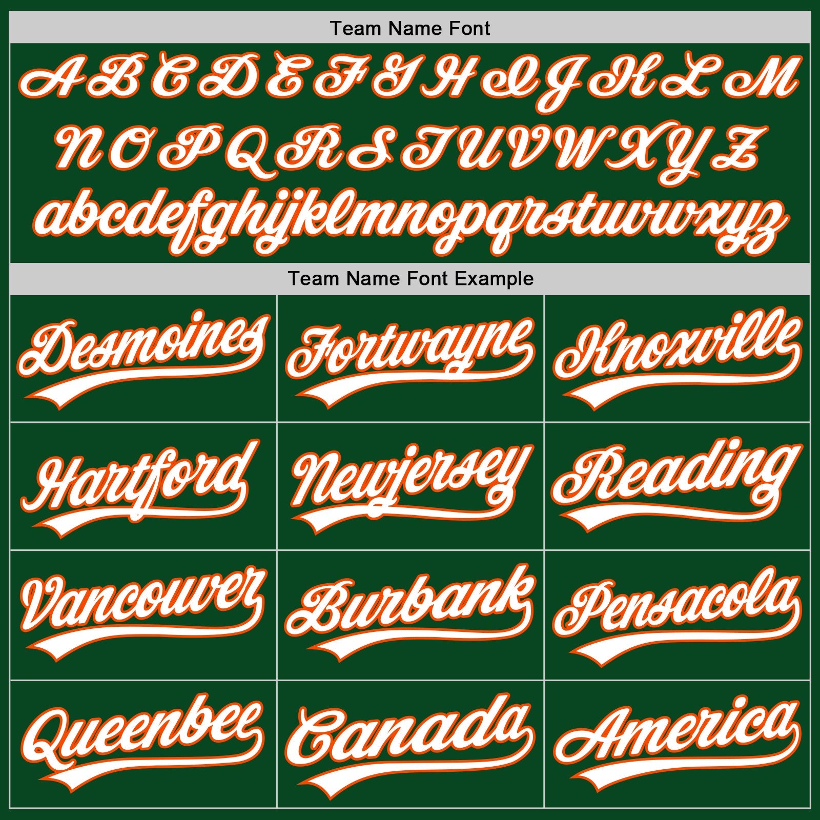 Custom Green White-Orange Authentic Throwback Baseball Jersey view 4