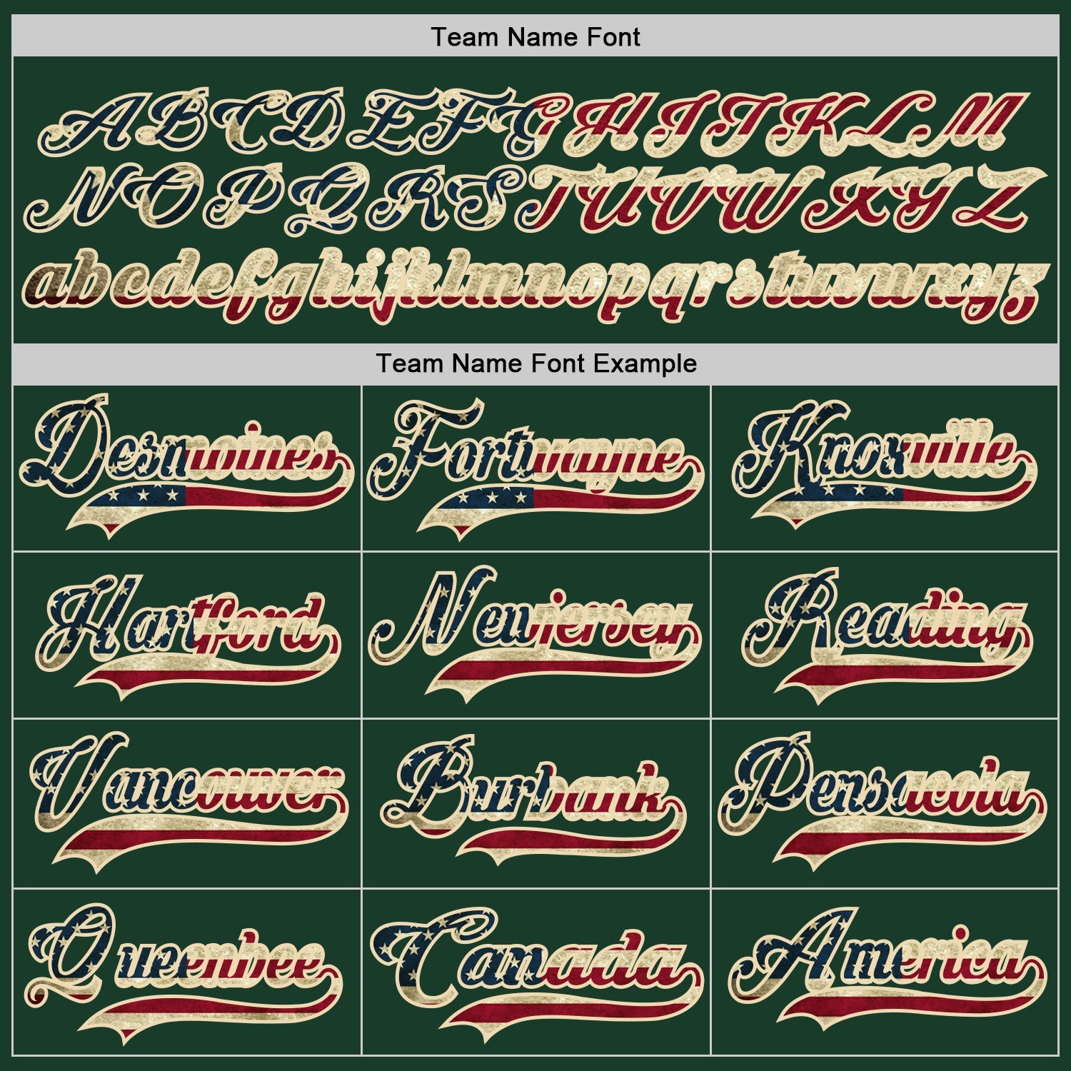 Custom Green Vintage USA Flag-Cream Hockey Lace Neck Jersey view 4