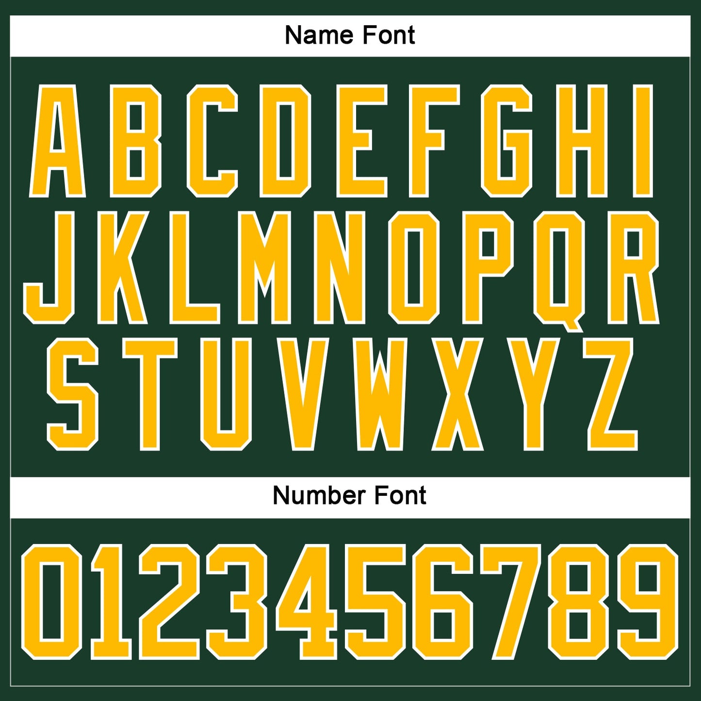 Custom Green Gold-White Hockey Lace Neck Jersey view 5