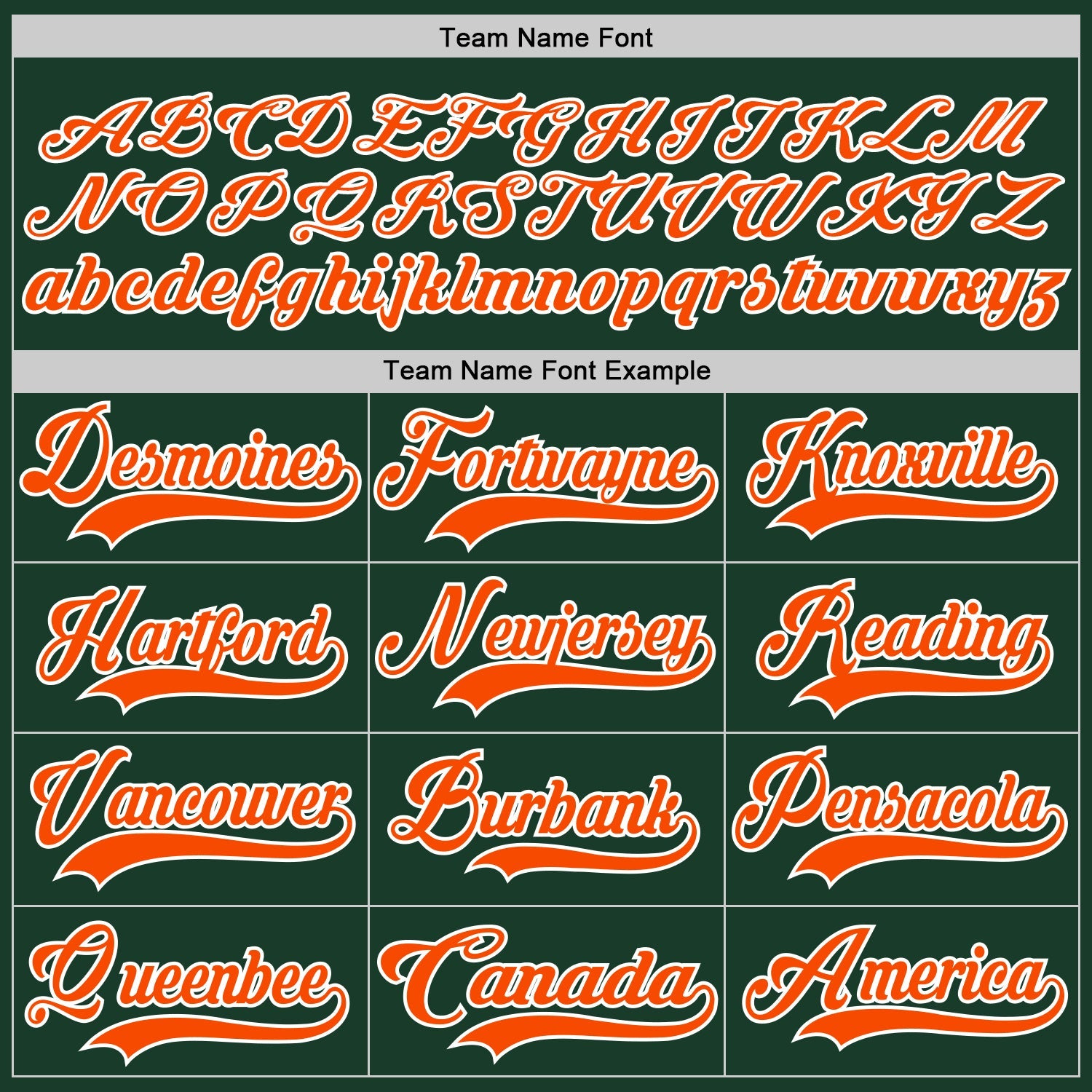 Custom Green Orange-White Hockey Lace Neck Jersey view 4