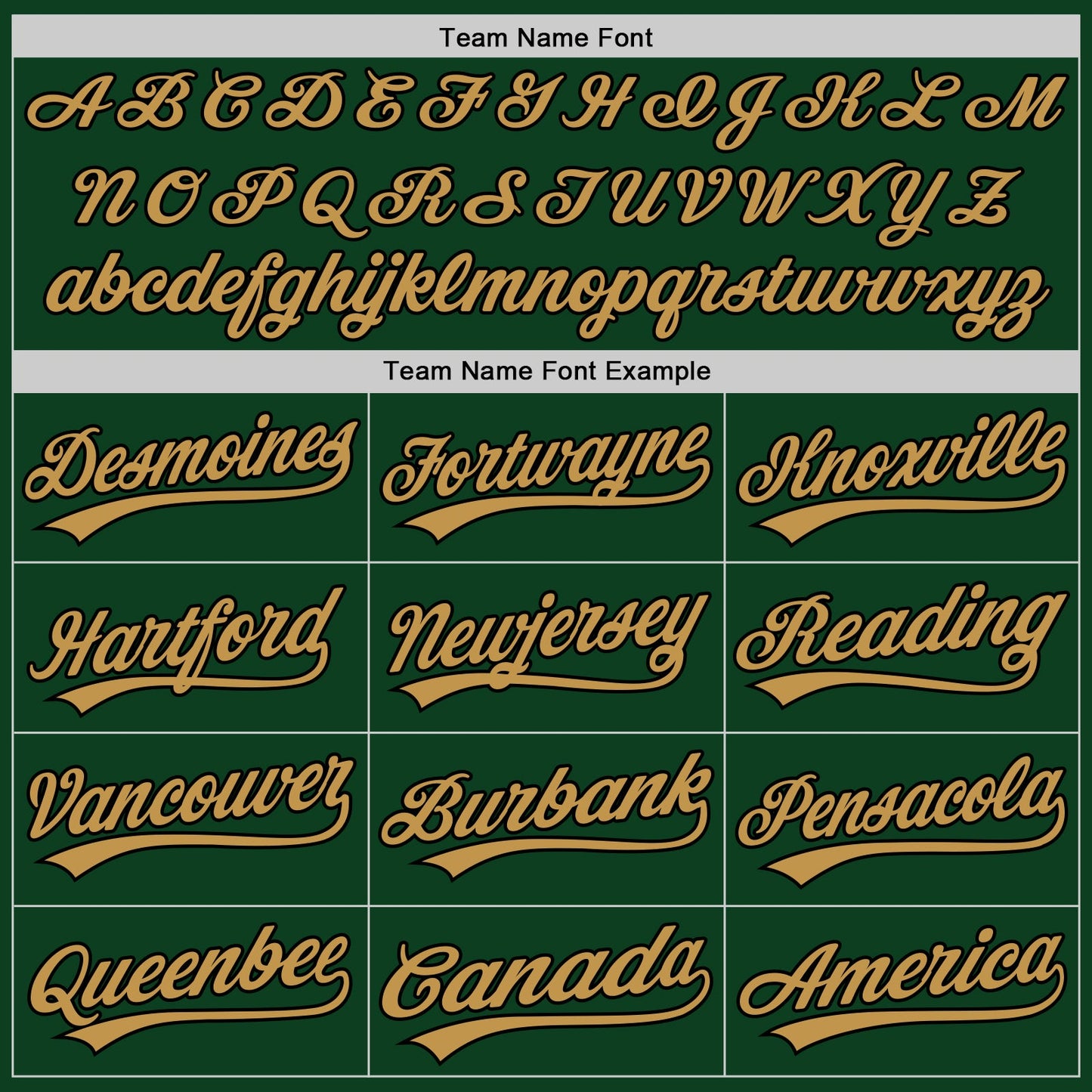 Custom Green Old Gold-Black Authentic Throwback Baseball Jersey view 4