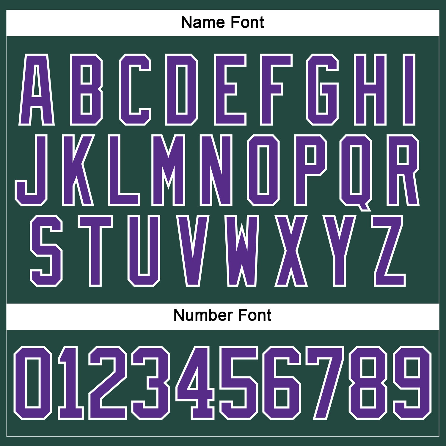 Custom Green Purple-White Hockey Jersey view 5