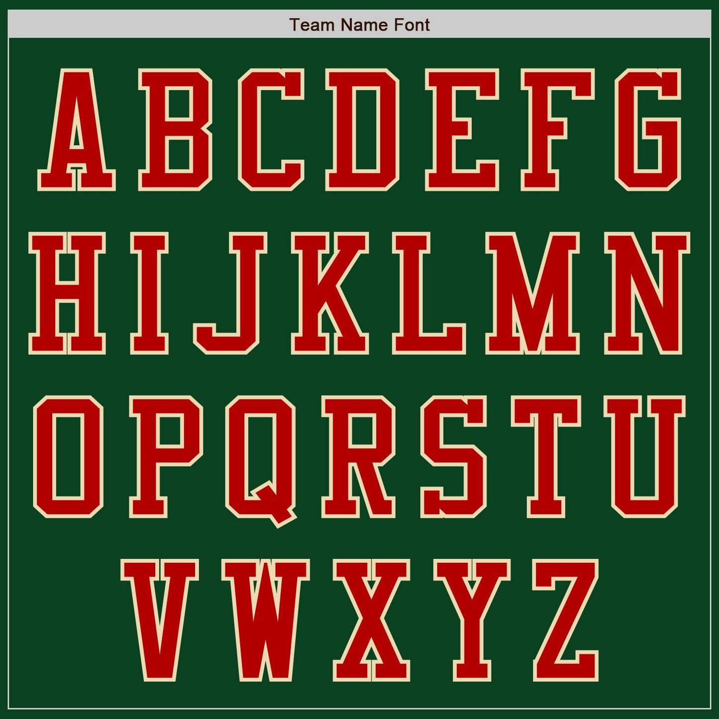 Custom Green Red-Cream Authentic Baseball Jersey view 7