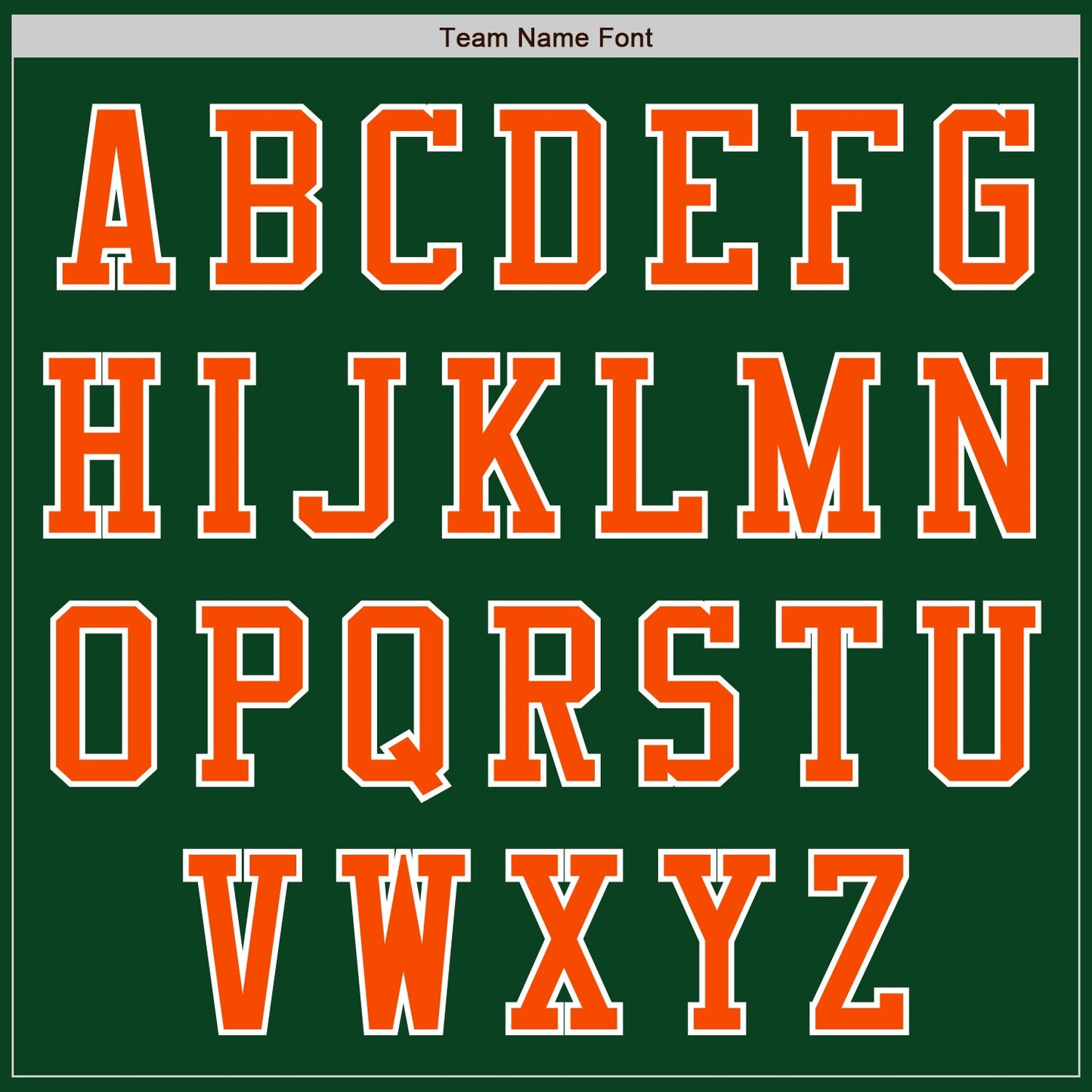 Custom Green Orange-White Authentic Baseball Jersey view 3