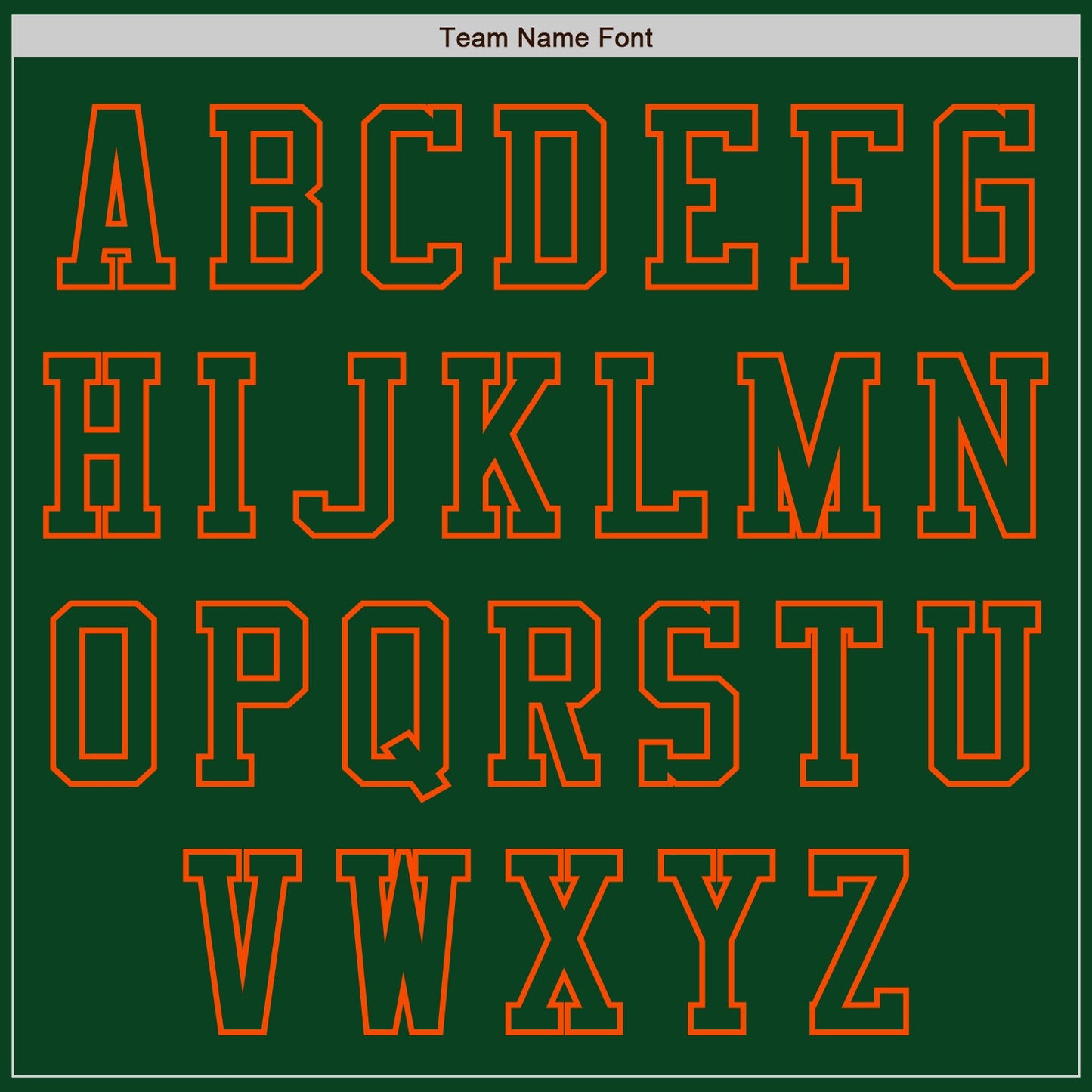 Custom Green Orange Authentic Baseball Jersey view 3