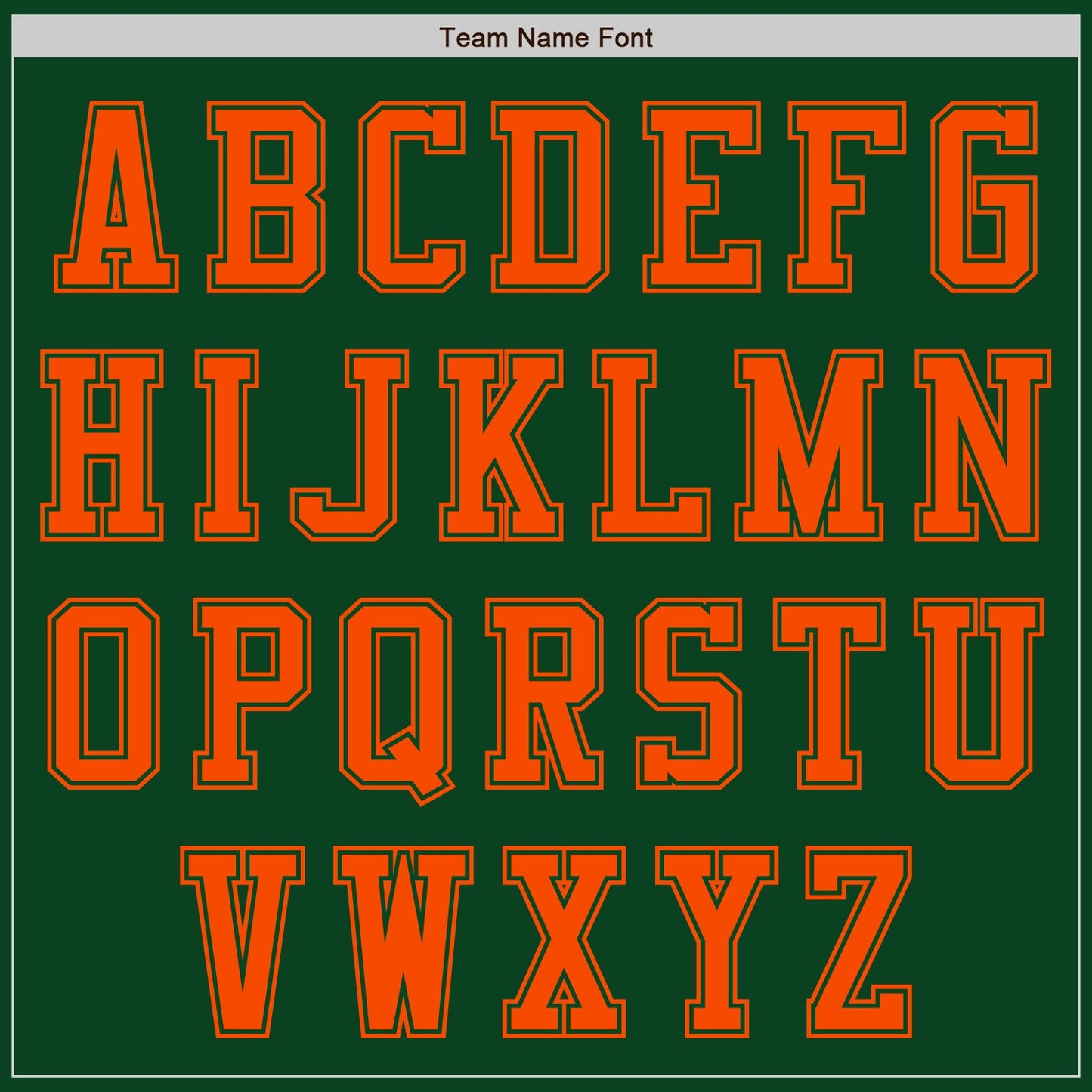 Custom Green Orange Authentic Baseball Jersey view 7