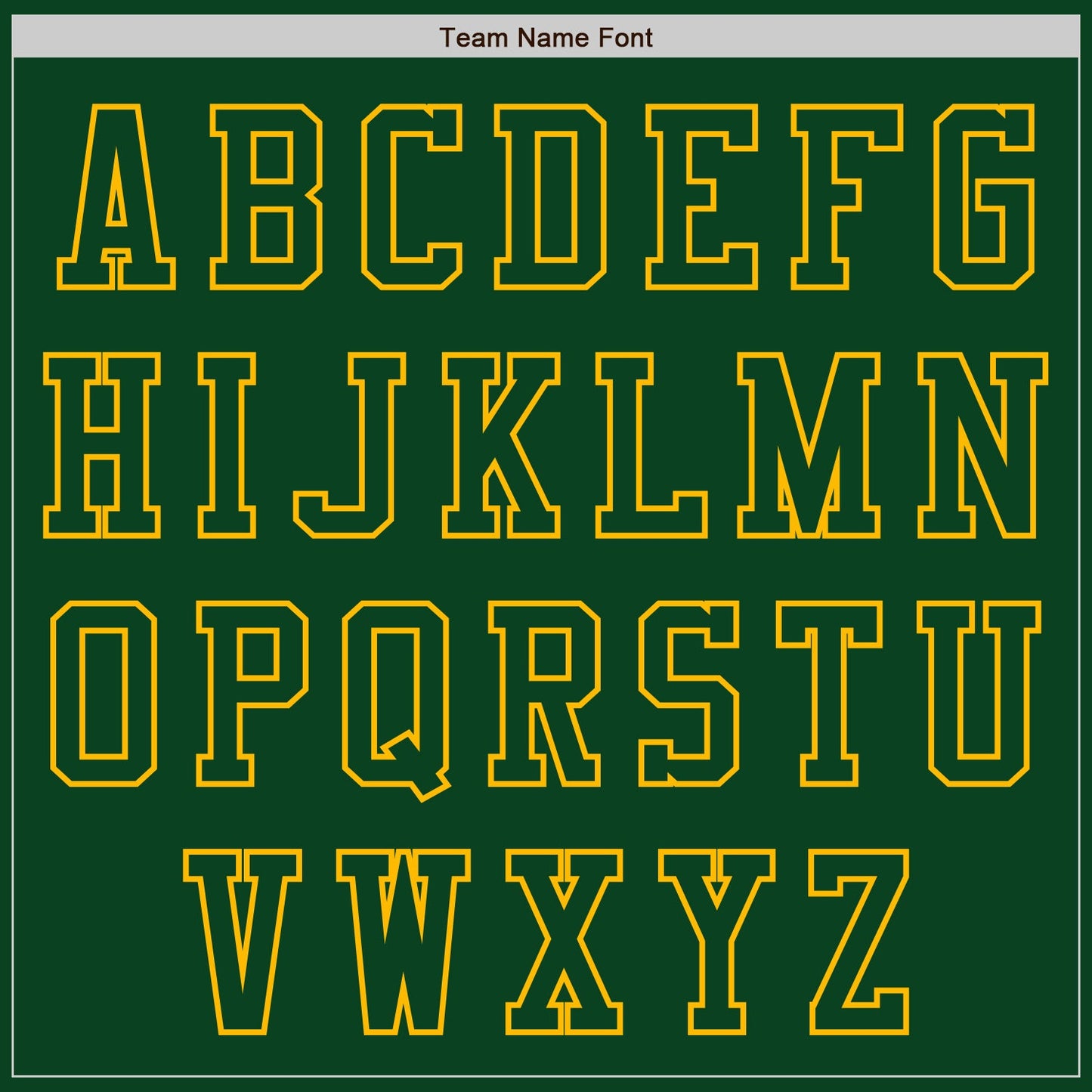 Custom Green Gold Authentic Baseball Jersey view 3