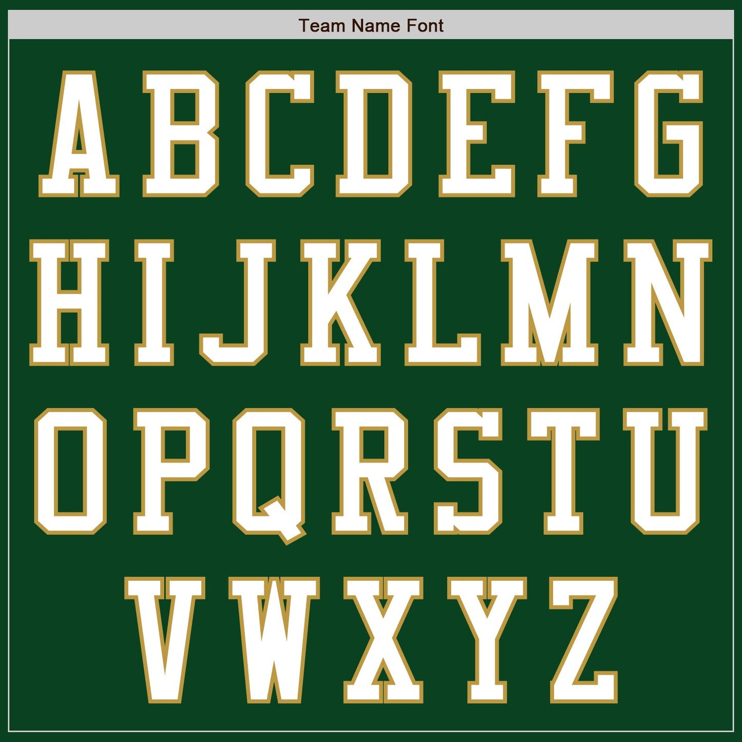 Custom Green White-Old Gold Authentic Baseball Jersey view 3