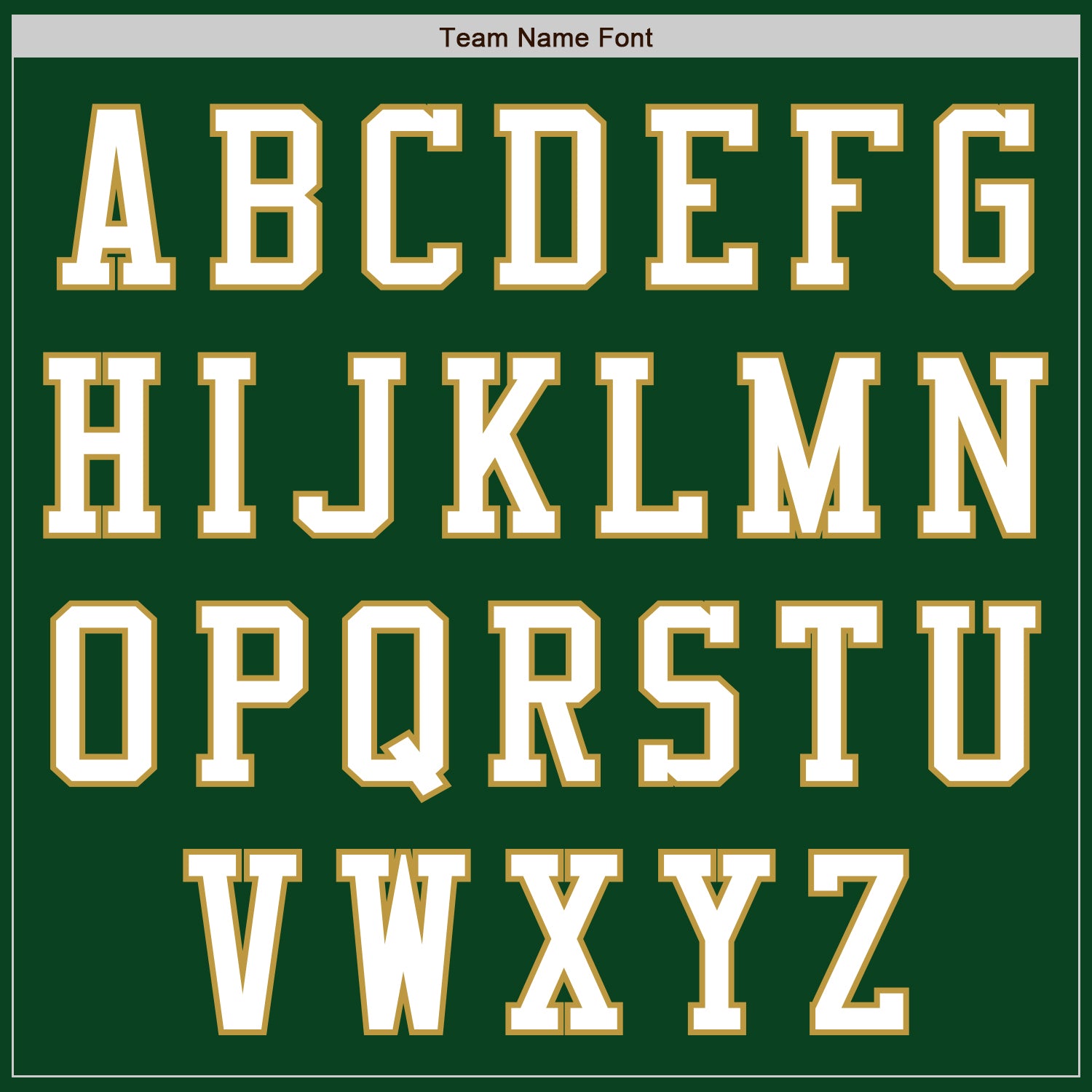 Custom Green White-Old Gold Authentic Baseball Jersey view 3