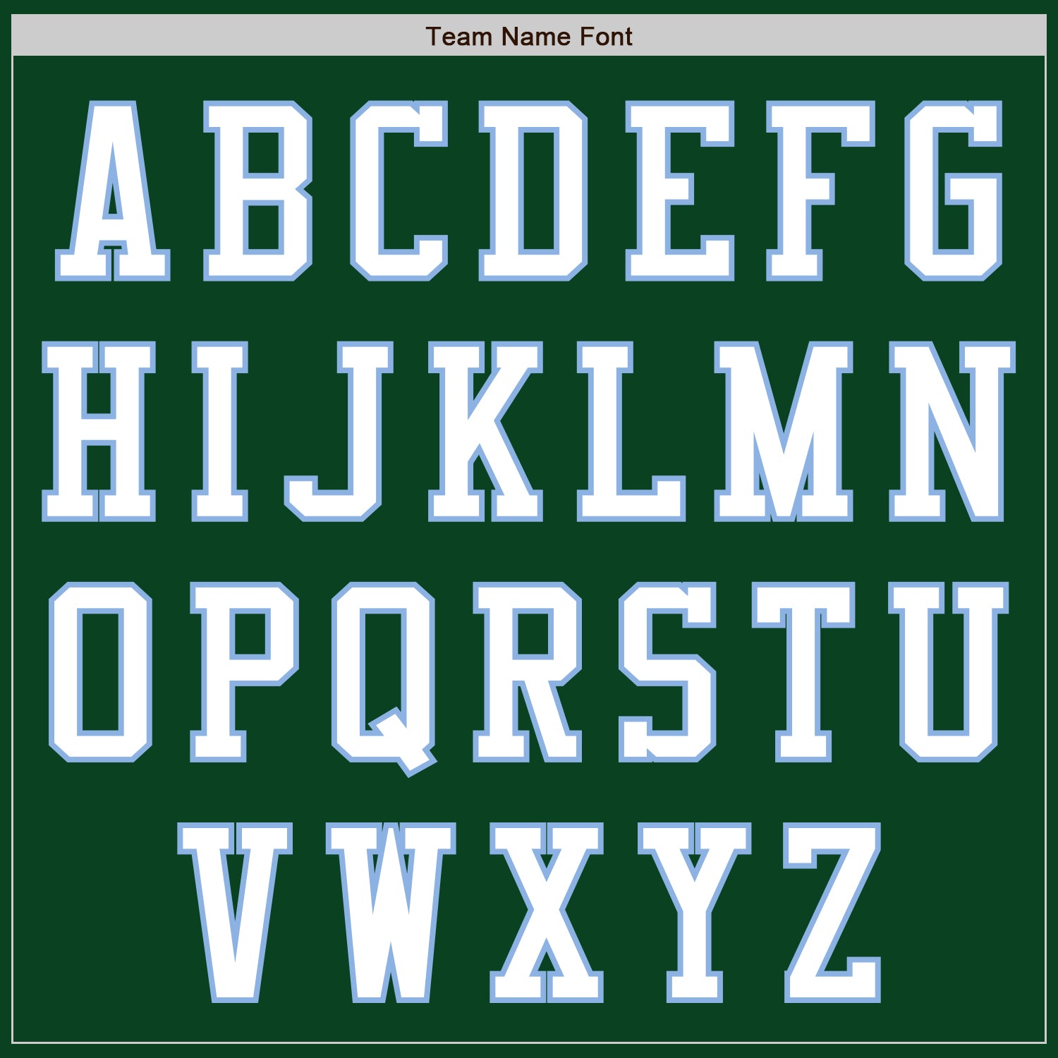 Custom Green White-Light Blue Authentic Baseball Jersey view 7