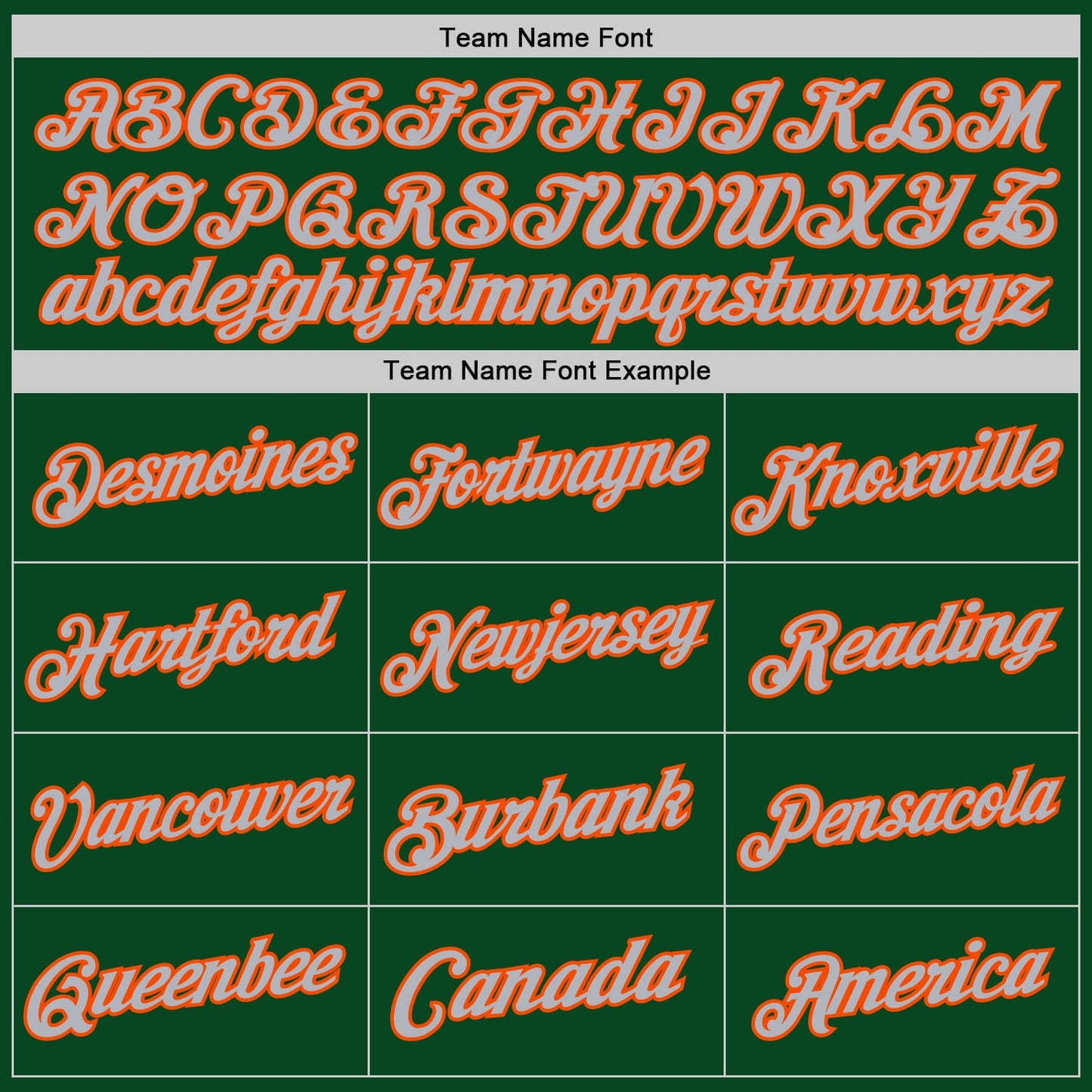 Custom Green Orange-Gray Authentic Throwback Basketball Jersey view 3