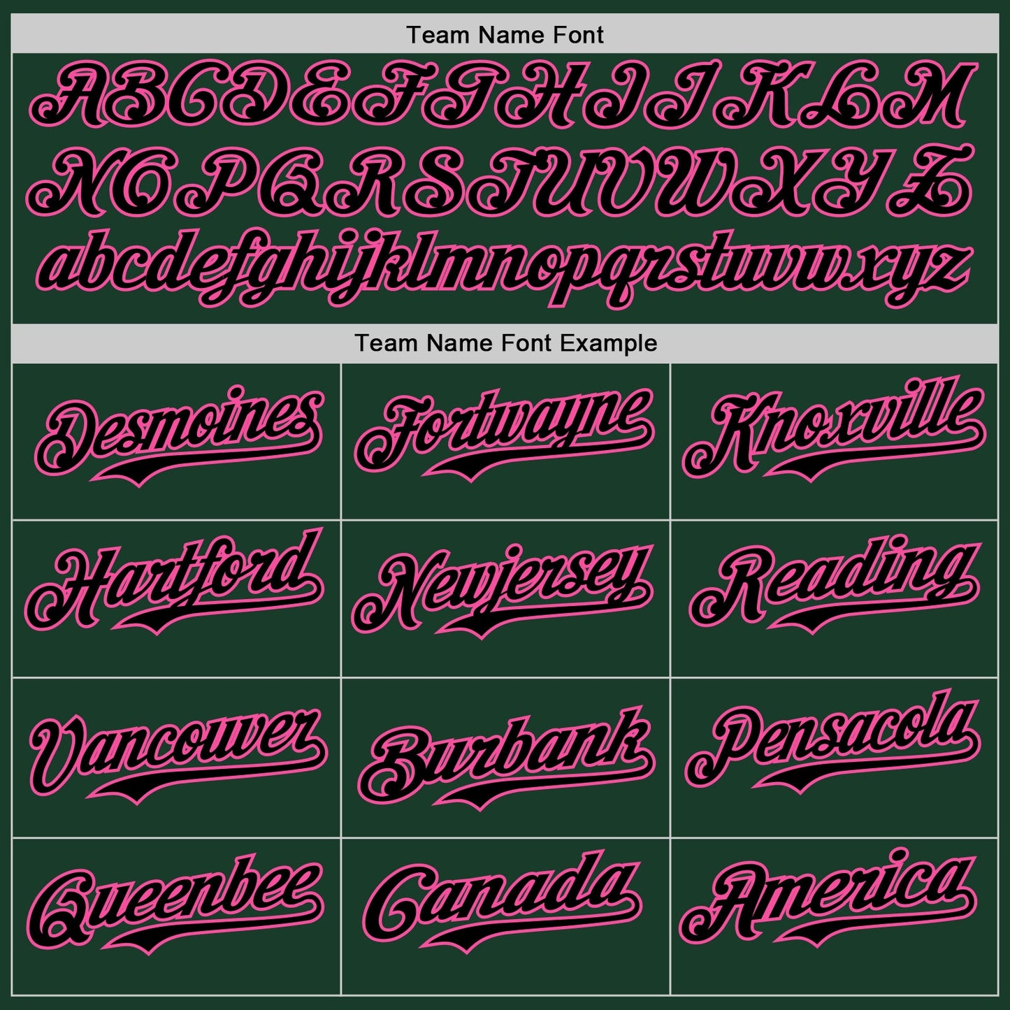 Custom Green Black-Pink Authentic Baseball Jersey view 4