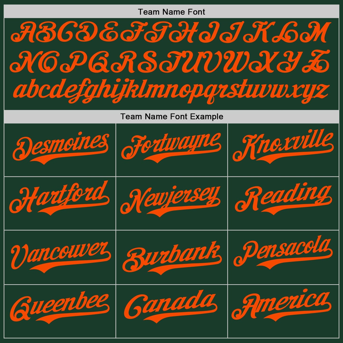Custom Green Orange Authentic Baseball Jersey view 4