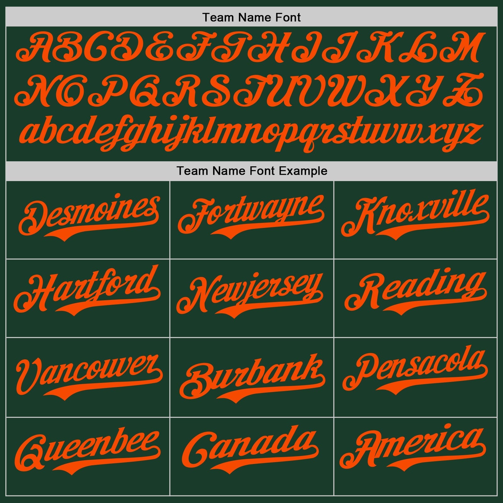 Custom Green Orange Authentic Baseball Jersey view 4
