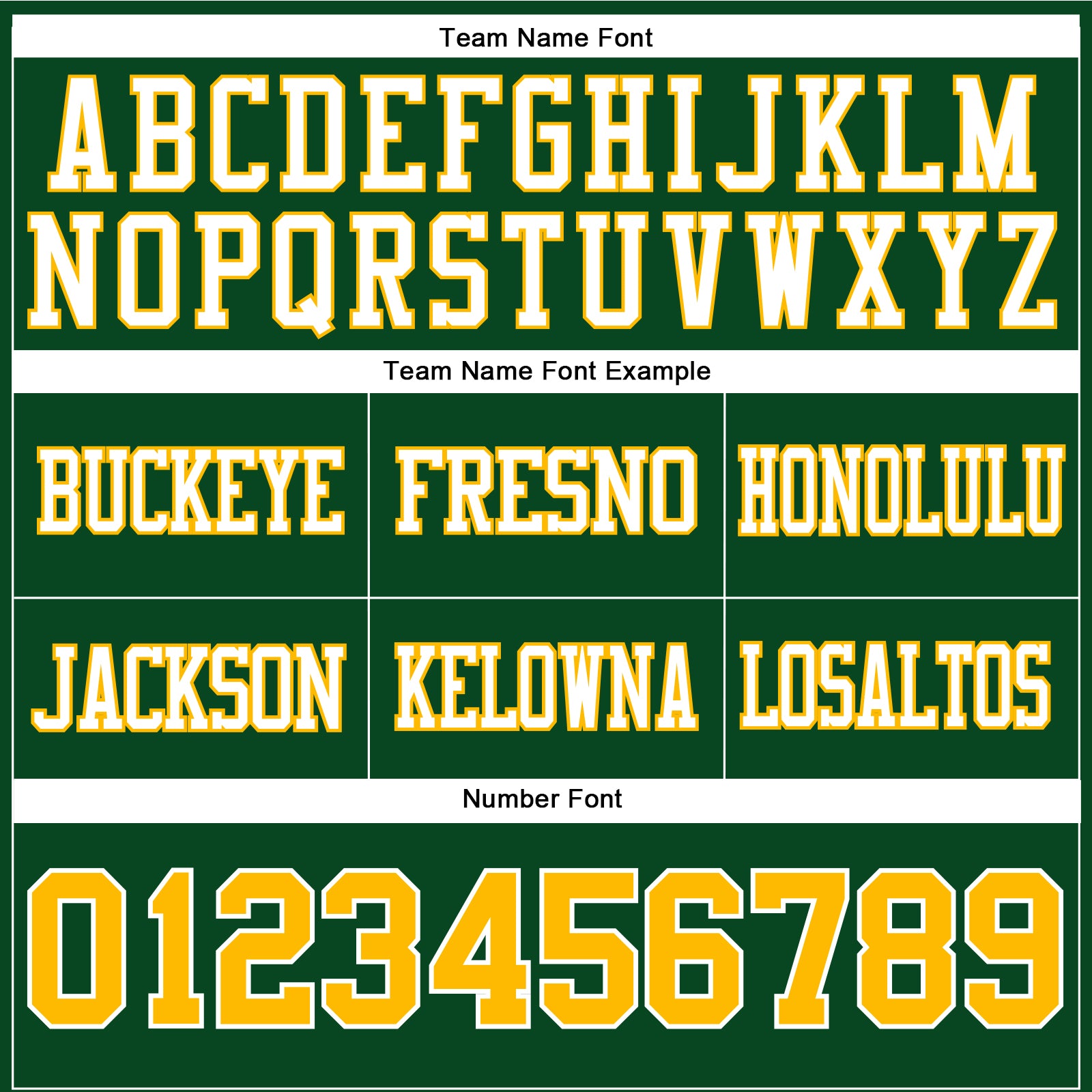 Custom Green Gold-White Authentic Football Jersey view 4