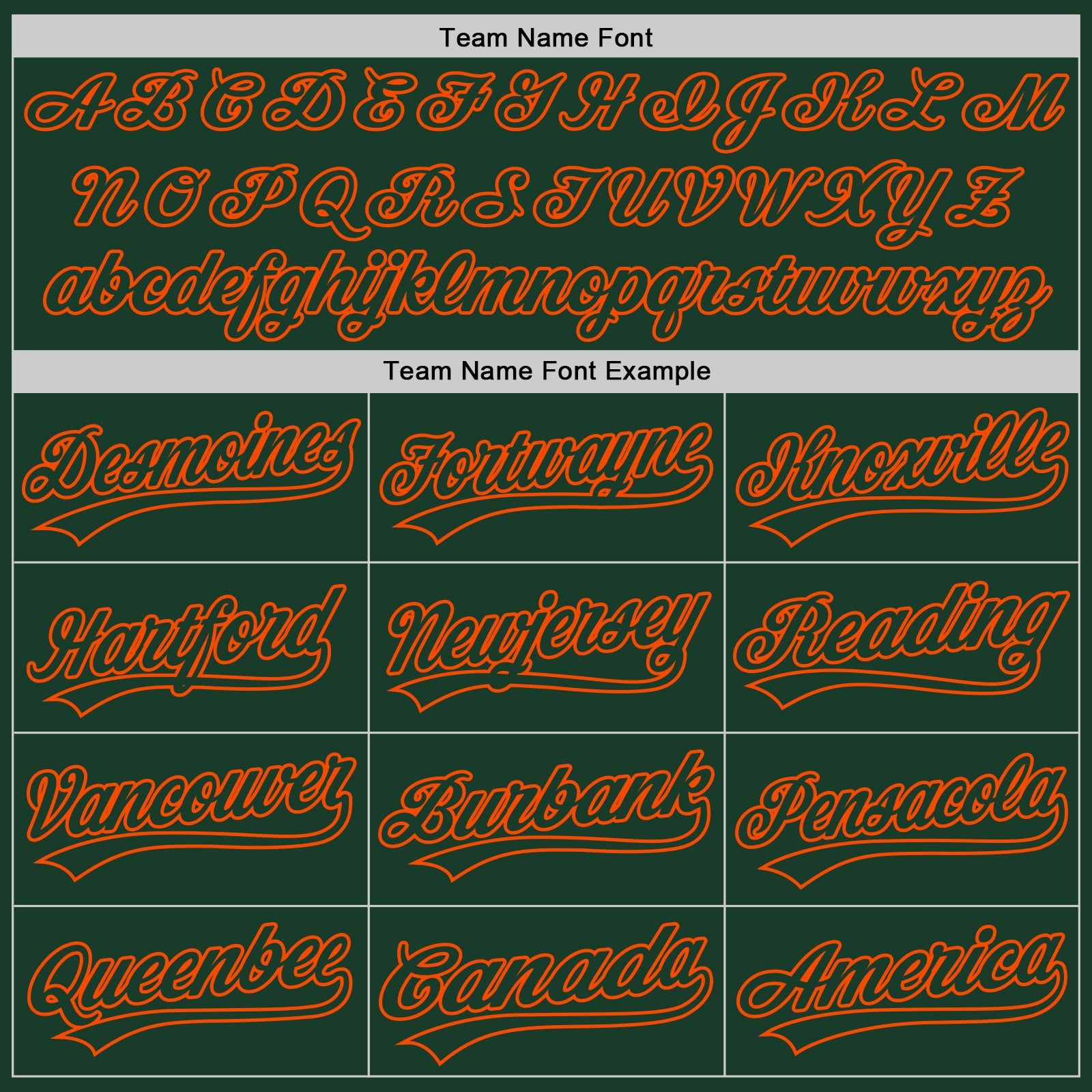 Custom Green Orange Authentic Baseball Jersey view 4