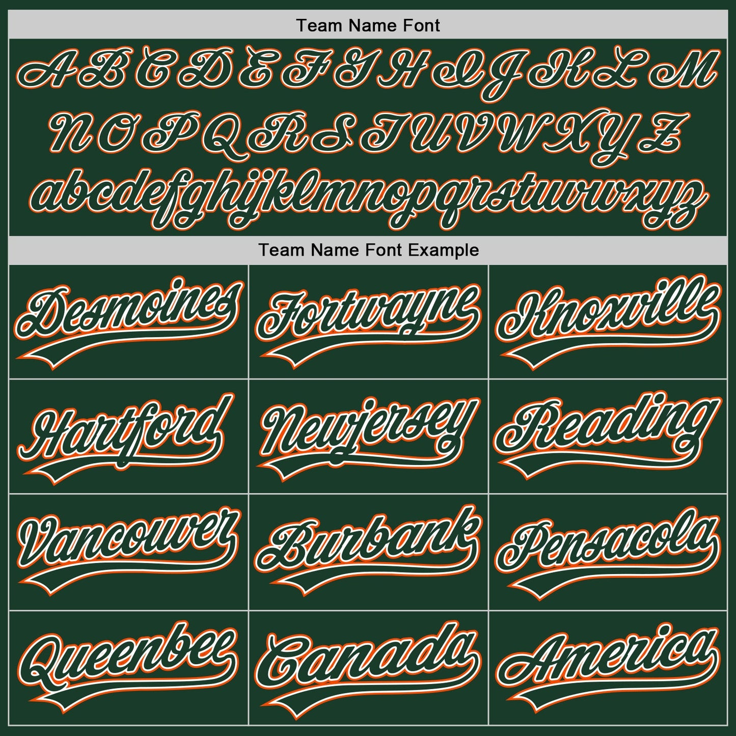 Custom Green White-Orange Authentic Baseball Jersey view 4