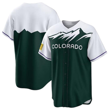 Colorado Rockies Green City Connect Replica Team Jersey - Main View